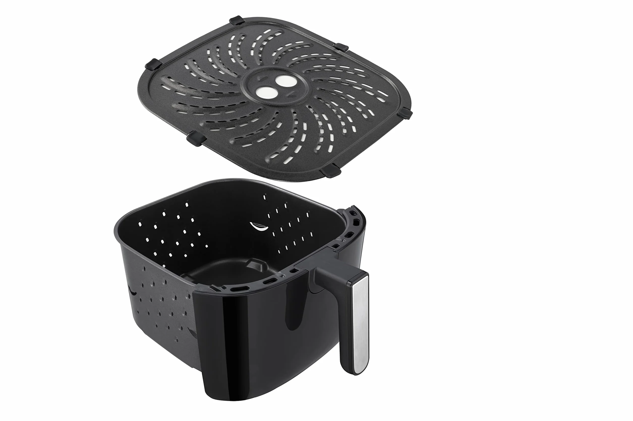 Russell Hobbs Frytkownica beztłuszczowa XXL 8L [7 funkcji gotowania, 10 programów] Rapid Air (można myć w zmywarce, max. 220°C, frytkownica bez oleju, grill, pieczenie, smażenie) SatisFry 27170-56