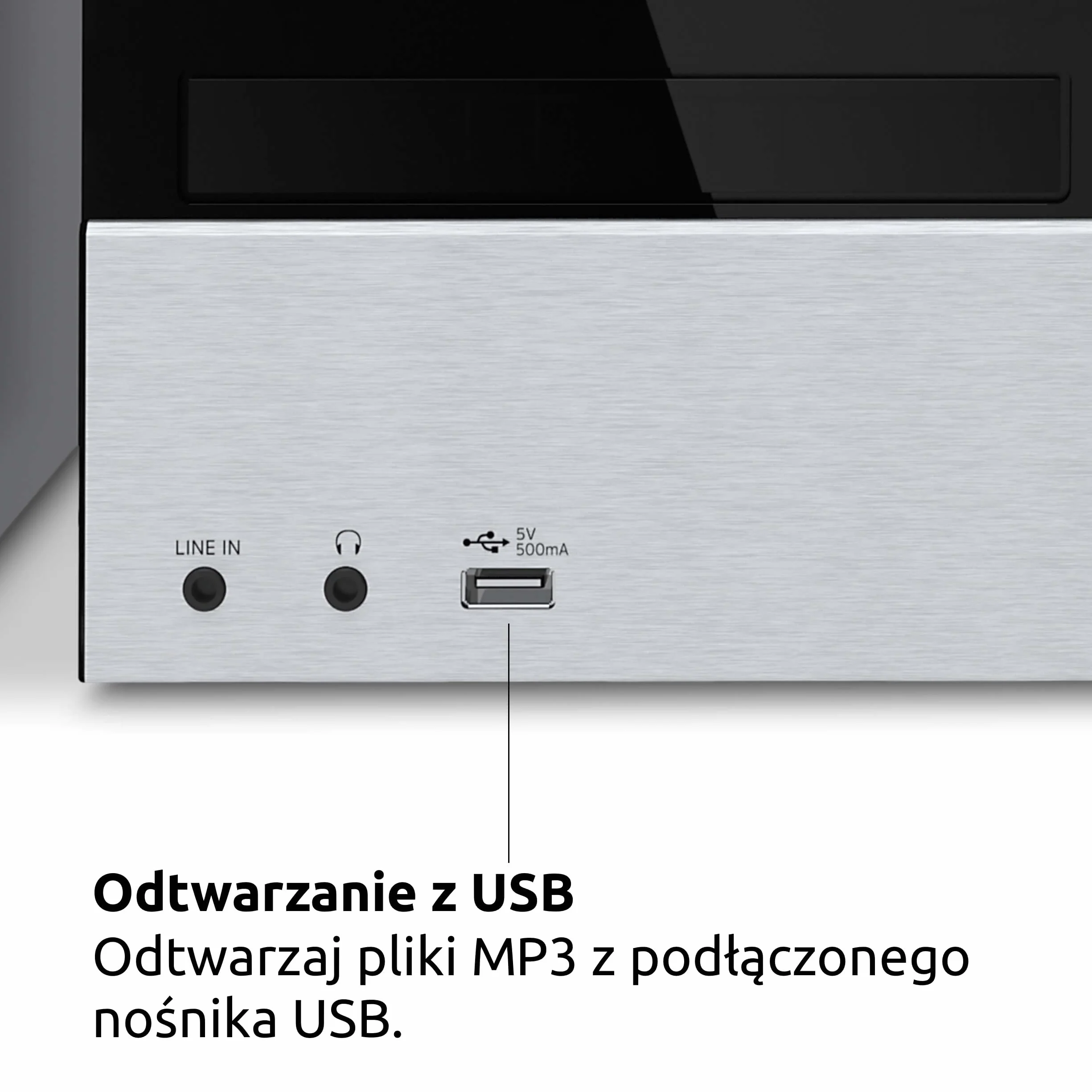 TechniSat DIGITRADIO 750 - Micro Audio System kompaktowy (DAB+, PLL FM, odtwarzacz CD, Bluetooth, AUX, gniazdo słuchawkowe, 100 W RMS)