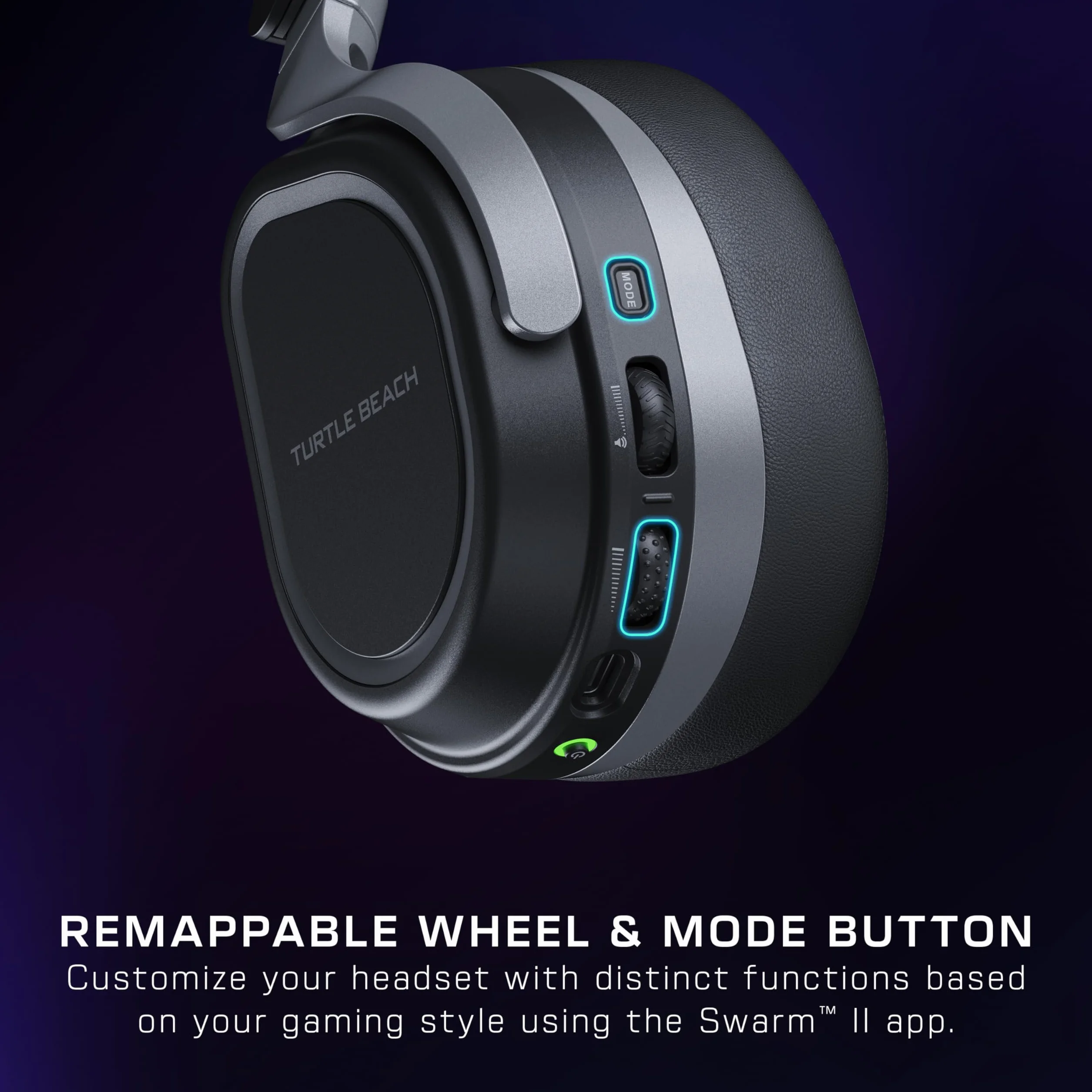 Turtle Beach Stealth 700 - Bezprzewodowe wieloplatformowe słuchawki gamingowe do PC, PS5, PS4 i urządzeń mobilnych - Czarny