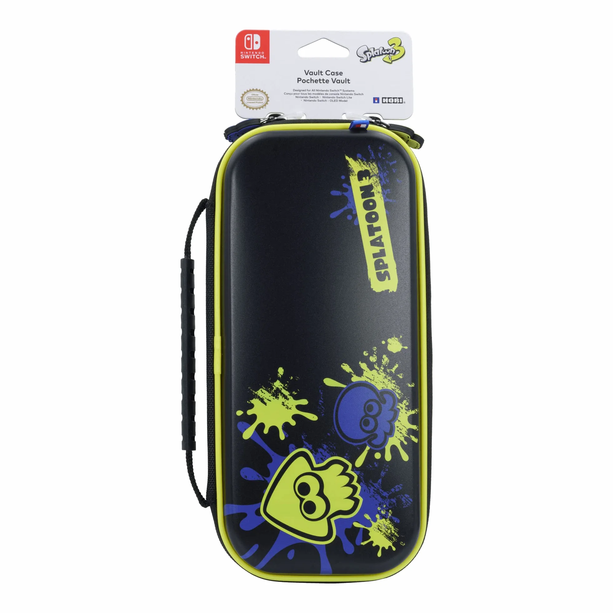 HORI Vault Case (Splatoon 3) Twarde etui na Nintendo Switch - Oficjalnie licencjonowane przez Nintendo