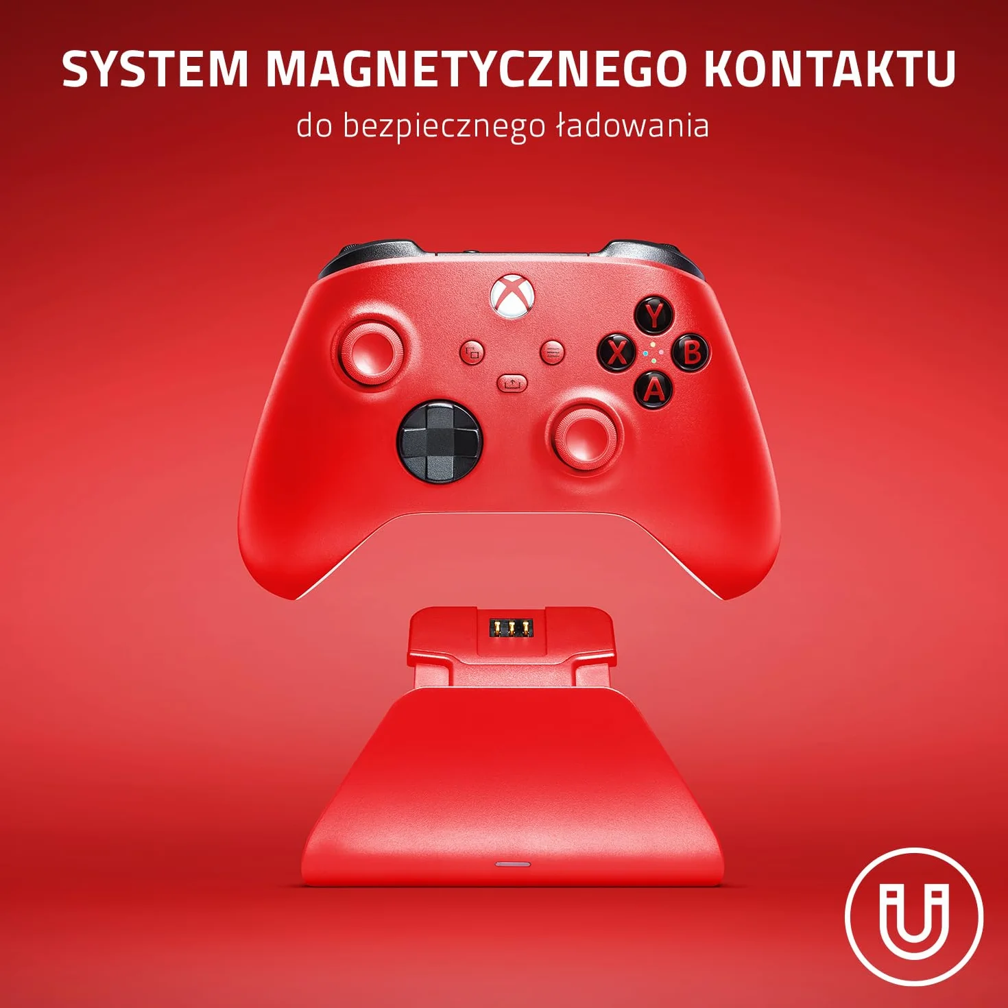 Razer Rc21-01750100-R3M1 RC21-01750100-R3M1 Stojak do Ładowania Kontrolerów, Czarny, 64.01 x 64.01 x 19.3 cm