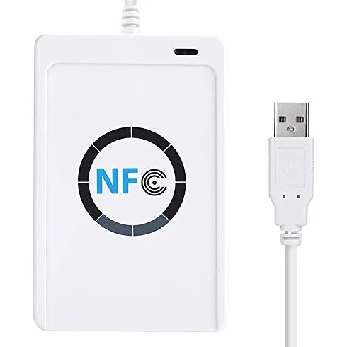 NFC ACR122U bezprzewodowy inteligentny czytnik/pisarz RFID, SDK, 5 x karta IC
