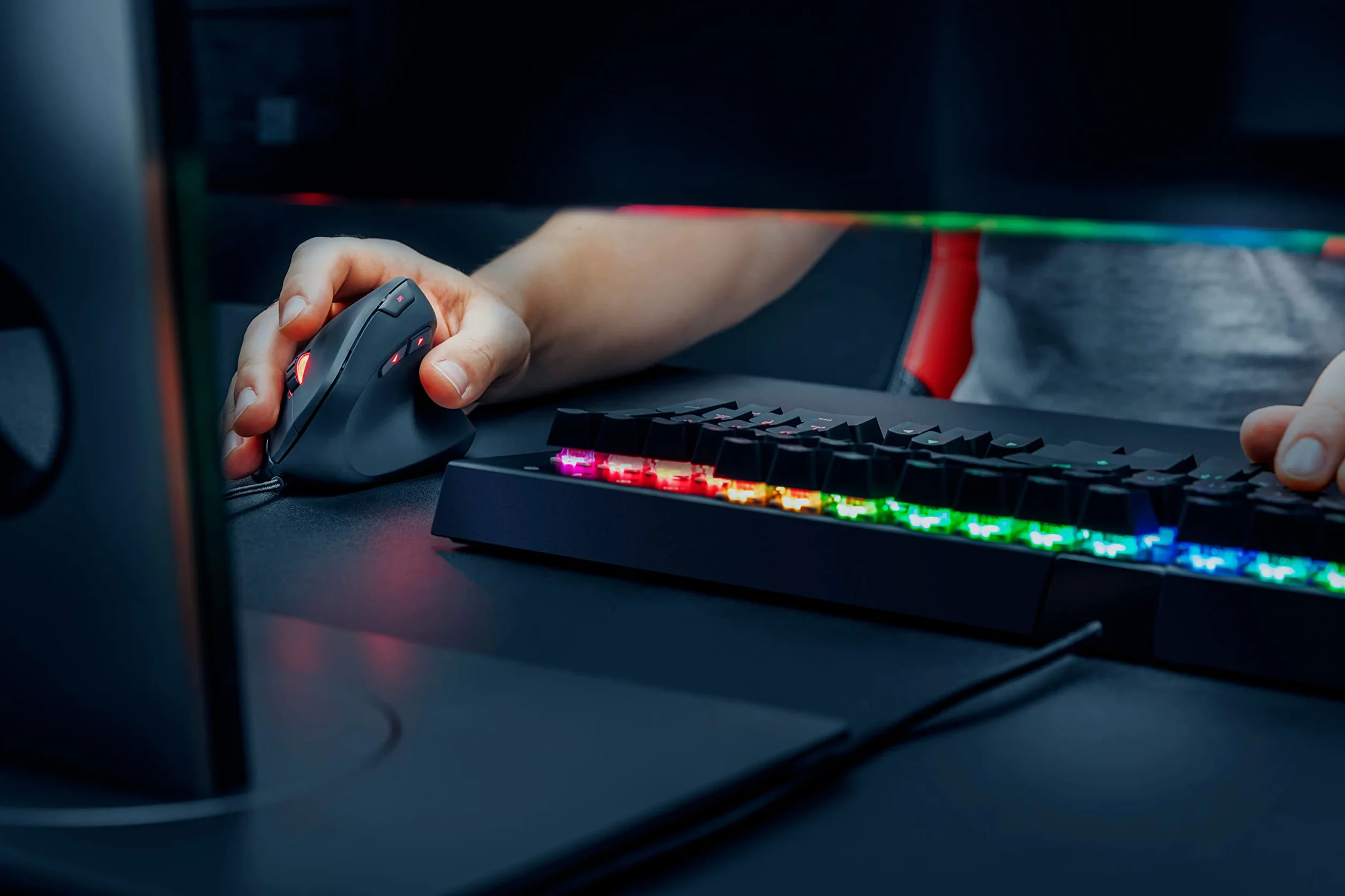 Trust Gaming GXT 144 Rexx Myszka Gamingowa, Ergonomiczna Mysz Pionowa dla Graczy, 250-10000 DPI, Podświetlenie LED, 6 Programowalnych Przycisków, Zaawansowane Oprogramowanie, Komputer, Laptop, PC