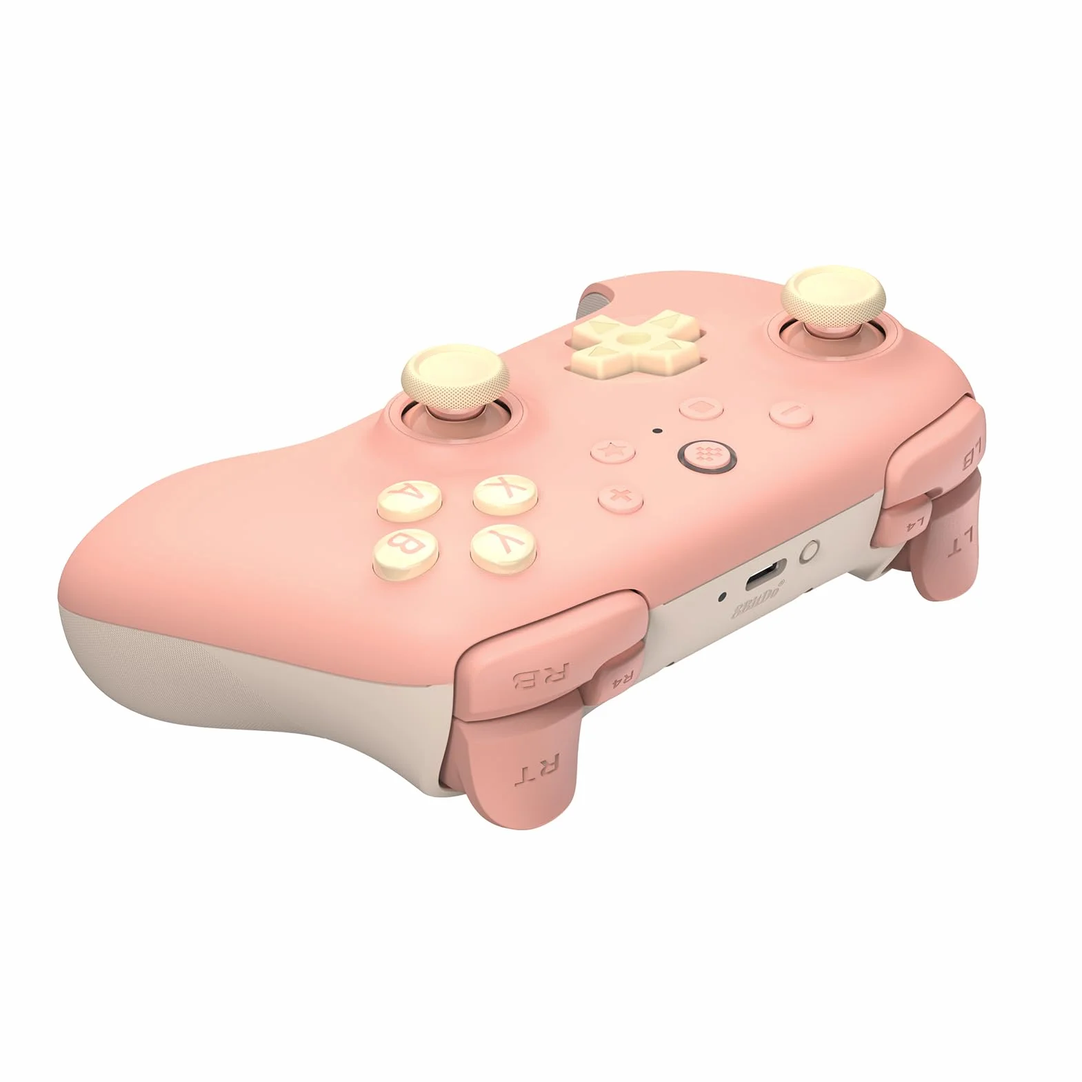 8Bitdo Ultimate bezprzewodowy kontroler 2C do komputerów z systemem Windows i Android, z częstotliwością odpytywania 1000 Hz, joystickami z efektem Halla i wyzwalaczami Halla oraz zderzakami L4/R4
