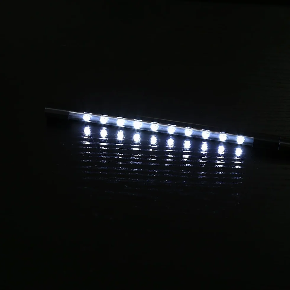 Elastyczne diody LED Mini USB 10 lamp-Taschenlampe do laptopa komputer stancjonarny Tastatur (Schwarz)