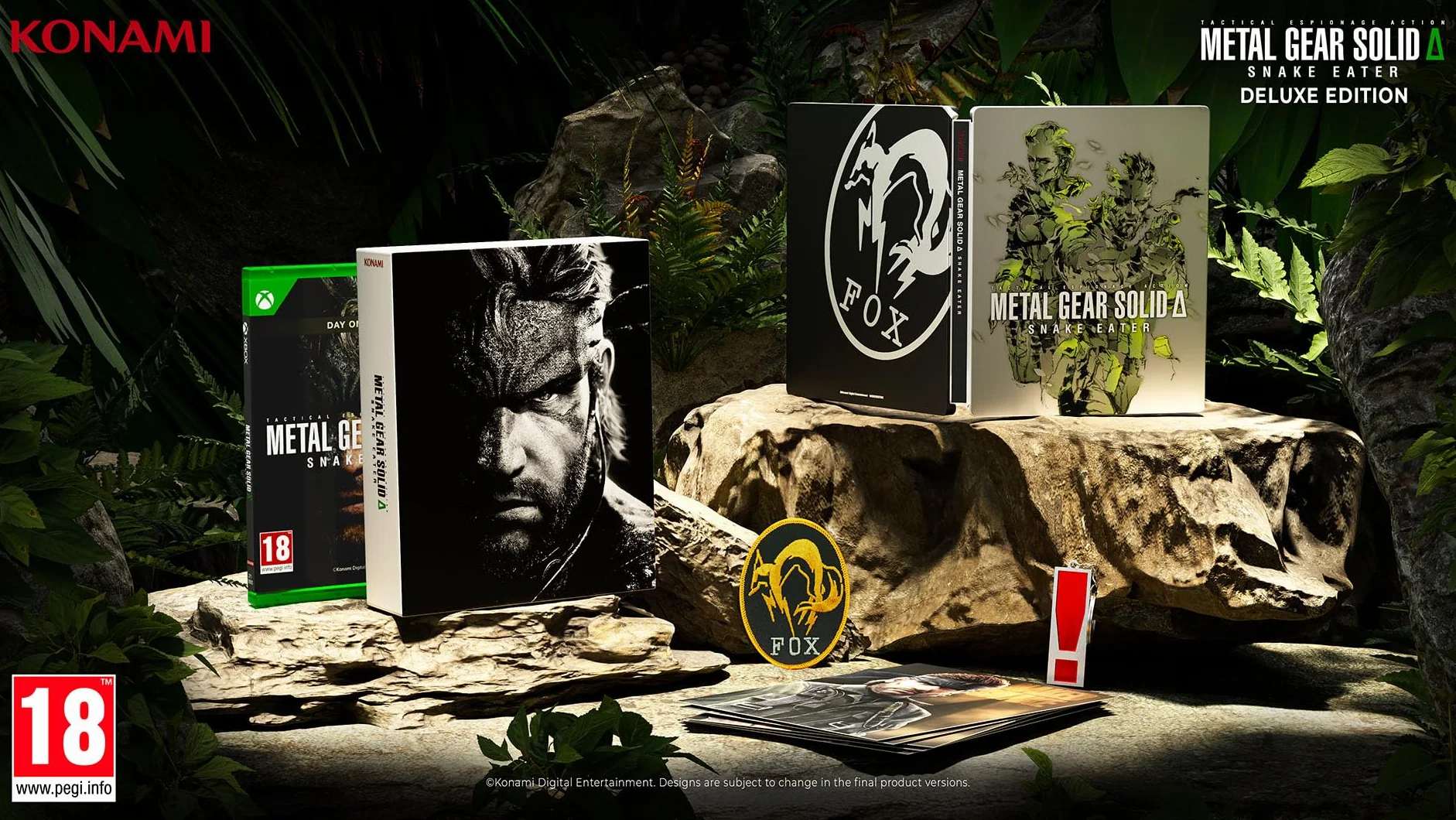 Konami Metal Gear Solid Delta Snake Eater Deluxe Edition, Xbox