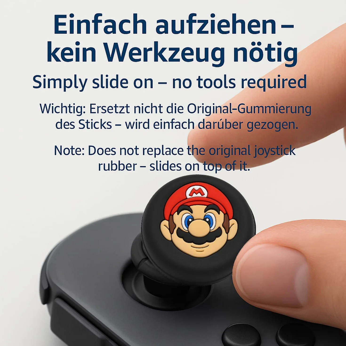 MatoSan nakładki na joystick, kompatybilne z Switch Grip Joy Con i Lite OLED, akcesoria Thumb Grips do Nintendo Switch, akcesoria do konsoli Steam Deck