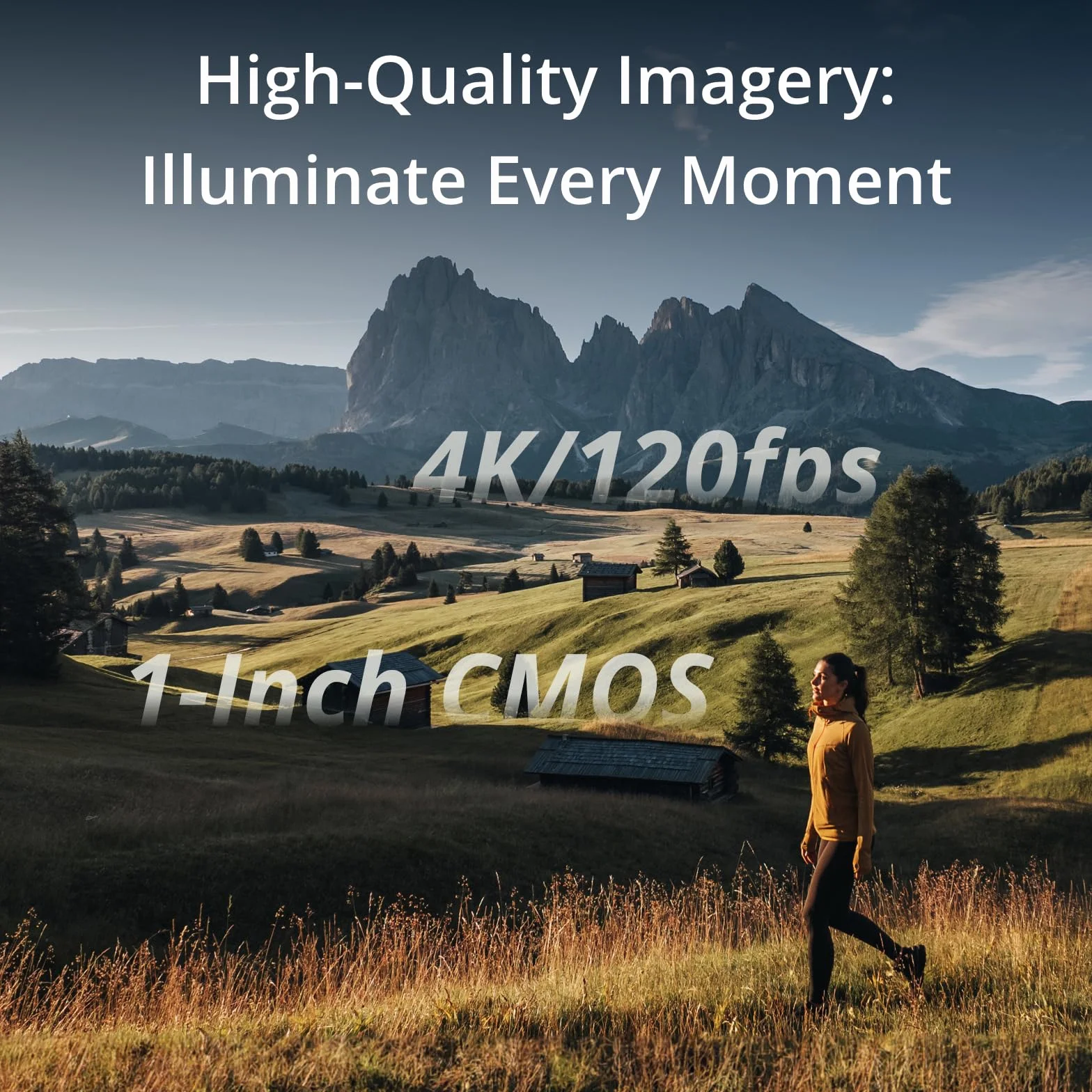 DJI Osmo Pocket 3, 1-calowa kamera do blogów i wideo 4K/120 fps, 3-osiowa stabilizacja, szybkie MAP, śledzenie twarzy i obiektów, obrotowy ekran dotykowy 2", mała kamera video, YouTube