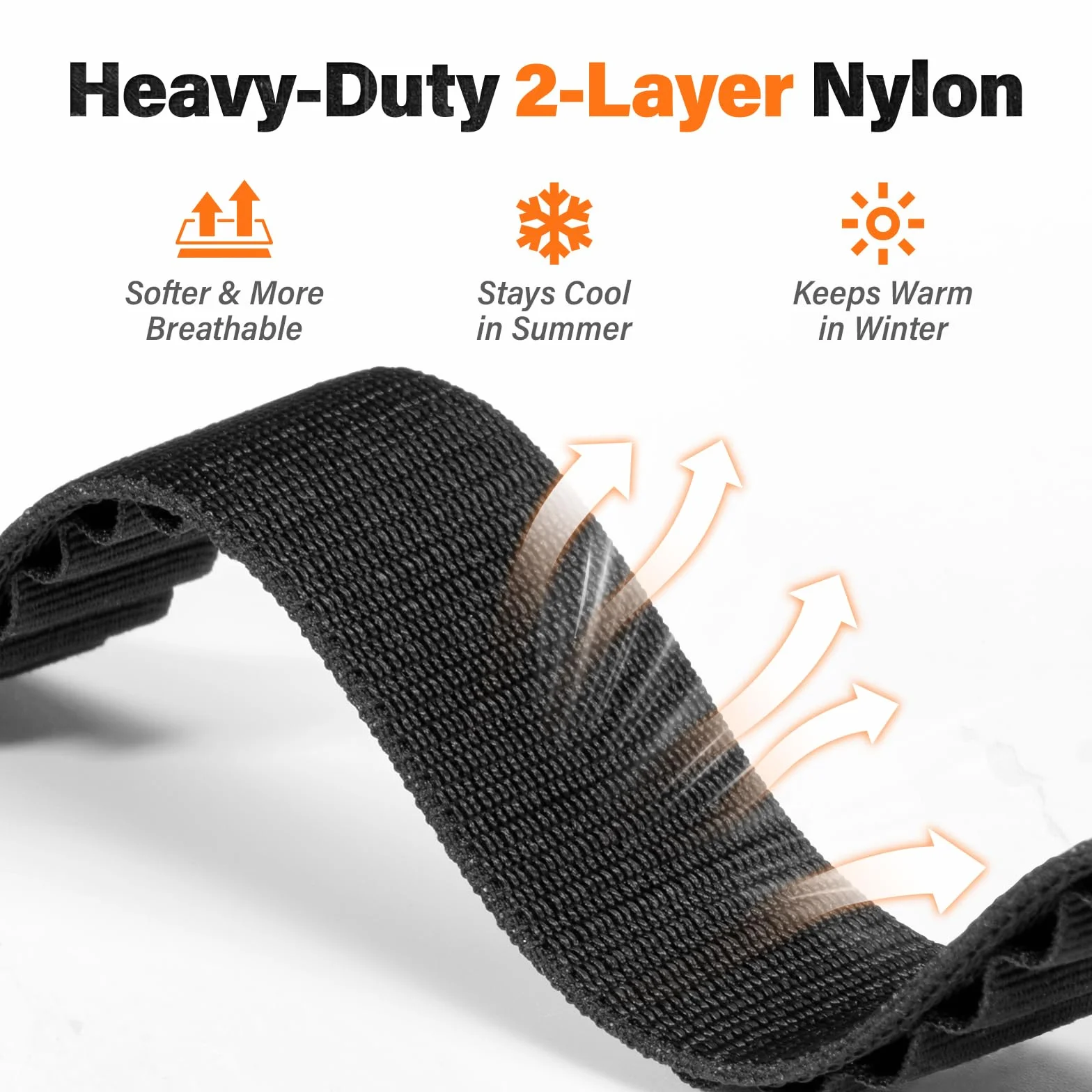 NotoCity Pasek do zegarka Garmin/Forerunner/Epix/Quatix, pasek do zegarka, regulowany haczyk G