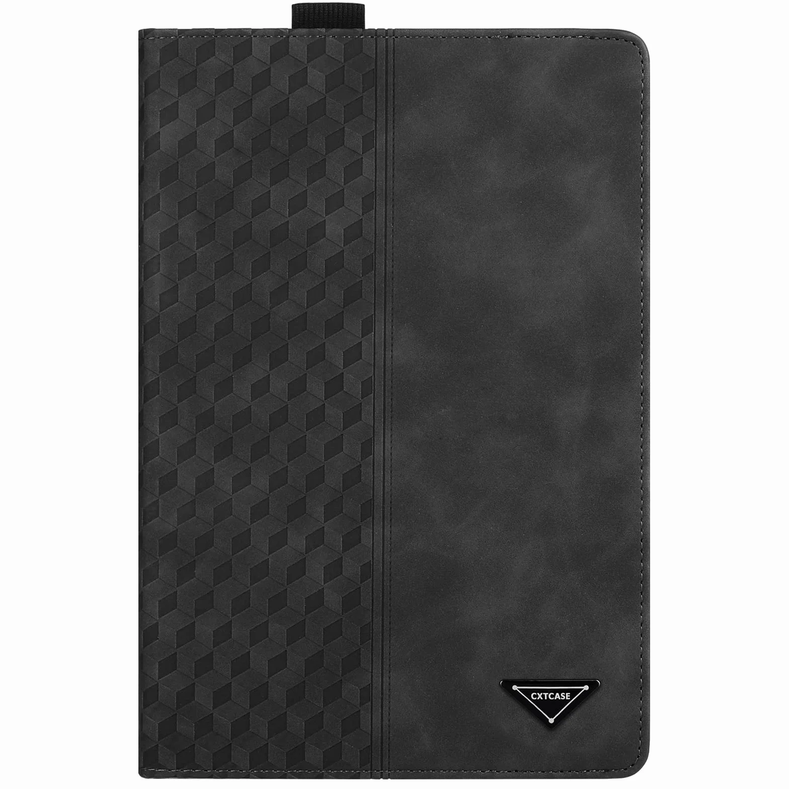 Etui do Samsung Galaxy Tab S5e 10,5" 2019 (SM-T720/T725), biznesowa osłona ze skóry PU, ochronne etui-obudowa na tablet Samsung Galaxy Tab S5e 10,5" 2019 (SM-T720/T725), czarne