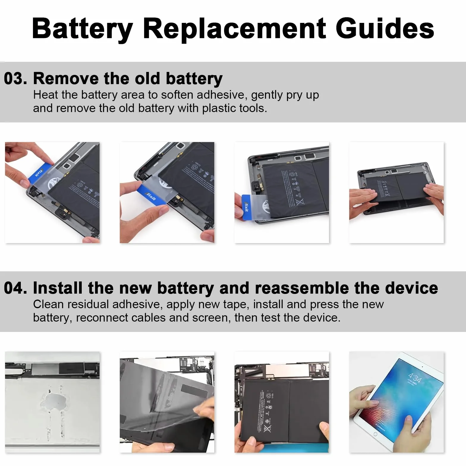 K KYUER A1484 Tablet Bateria Compatible with iPad 5 6 7 A1822 A1823 A1893 A1954 A2197 A2200 A2198 A2199 Air A1474 A1475 A1476 MD785LL/A MD786LL/A MD787LL/A MF539LL/A MF534LL/A MF532LL/A MR7G2LL/A