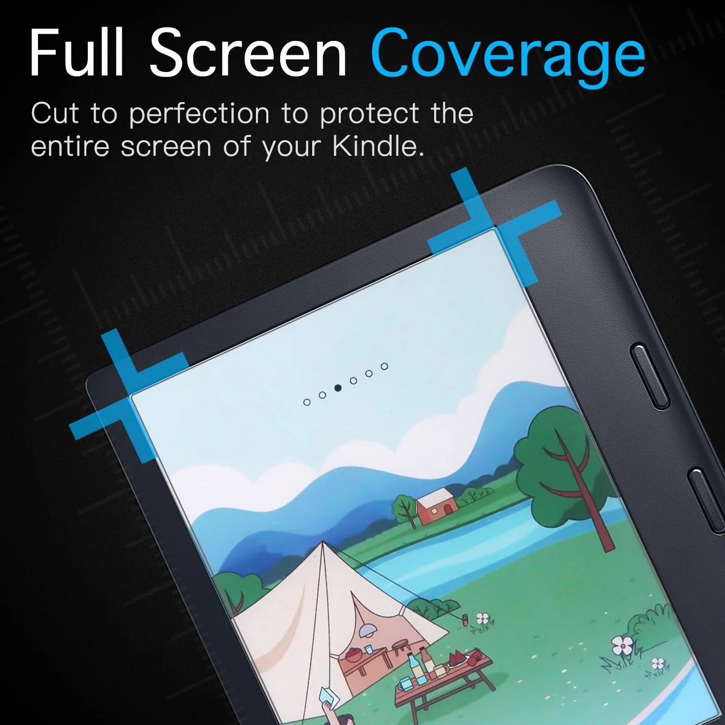 MoKo 3-Pack Matte Screen Protector Fits Kobo Libra Colour 7 Inches 2024/Kobo Libra 2 E-Reader 7" 2021, Premium PET Anti-Glare Screen Protective Film Screen Protector