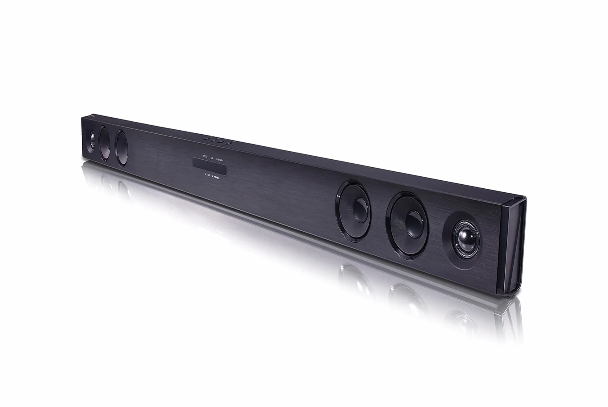 LG SQC2 Soundbar TV 300 W, 2.1-kanałowy subwoofer bezprzewodowy Soundbar Dolby Digital, Bluetooth, wejście optyczne, wejście AUX 3,5 mm, USB