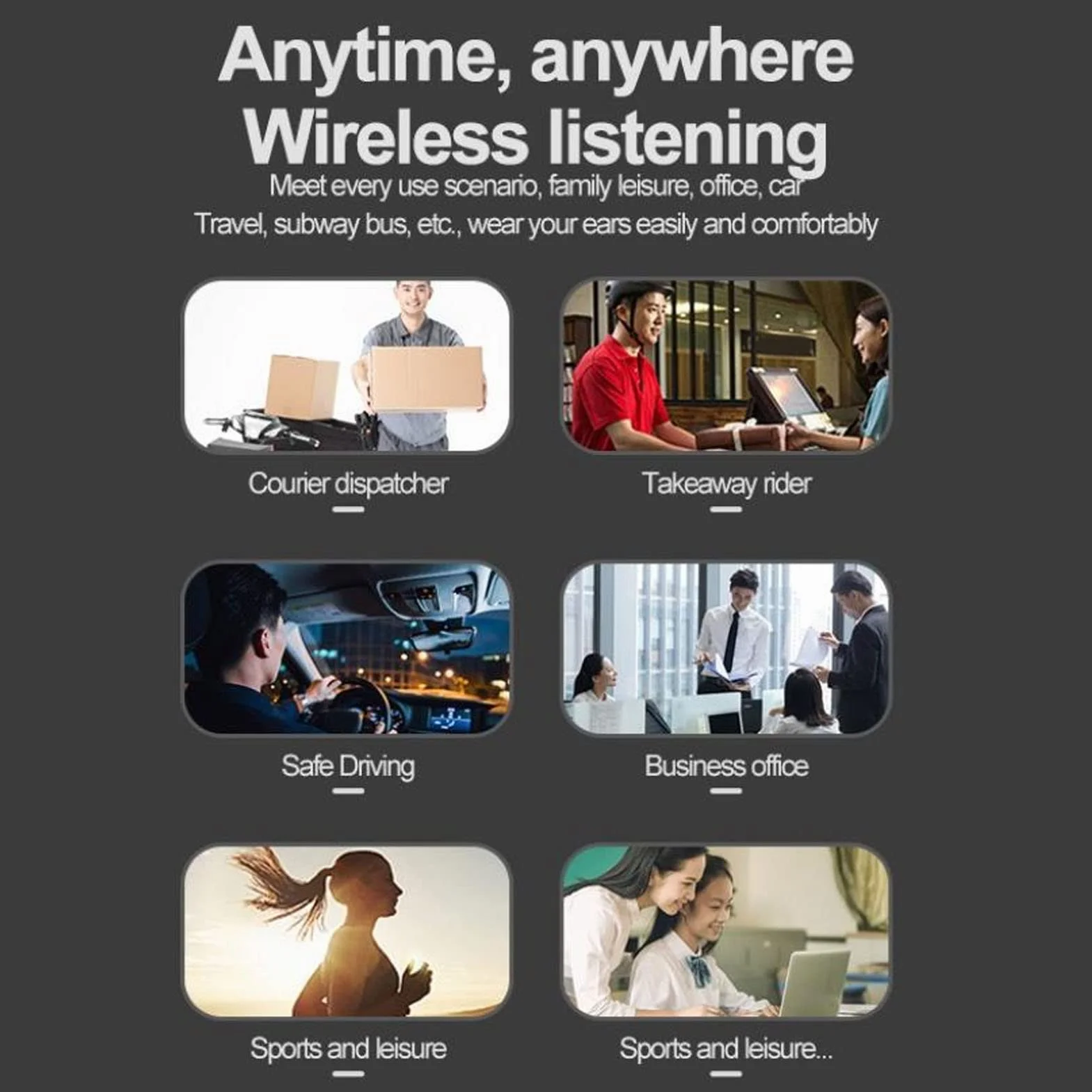 Zestaw Słuchawkowy z Jednym Uchem, Bezprzewodowe Słuchawki Bluetooth V5.2 Zestaw Słuchawkowy z Zaczepem na Ucho do Podróży Służbowych Wodoodporny Zestaw Słuchawkowy dla Biznesu