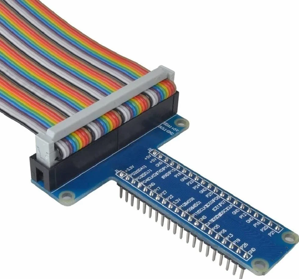RPi GPIO Breakout płyta rozszerzająca + kabel wstążkowy do Raspberry Pi 3 2