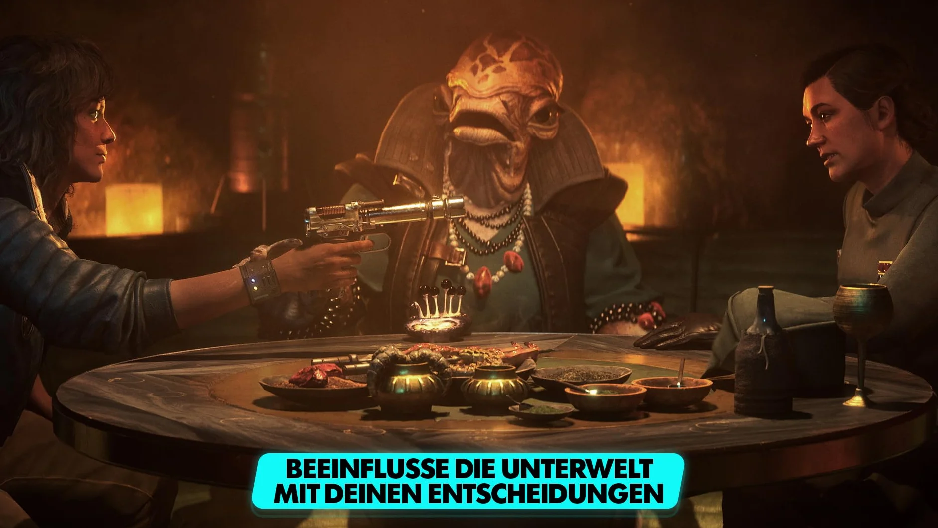 Ubisoft Star Wars Outlaws - Gold Edition (w tym przepustka sezonowa i früheren Zugang) - [Xbox Series X]