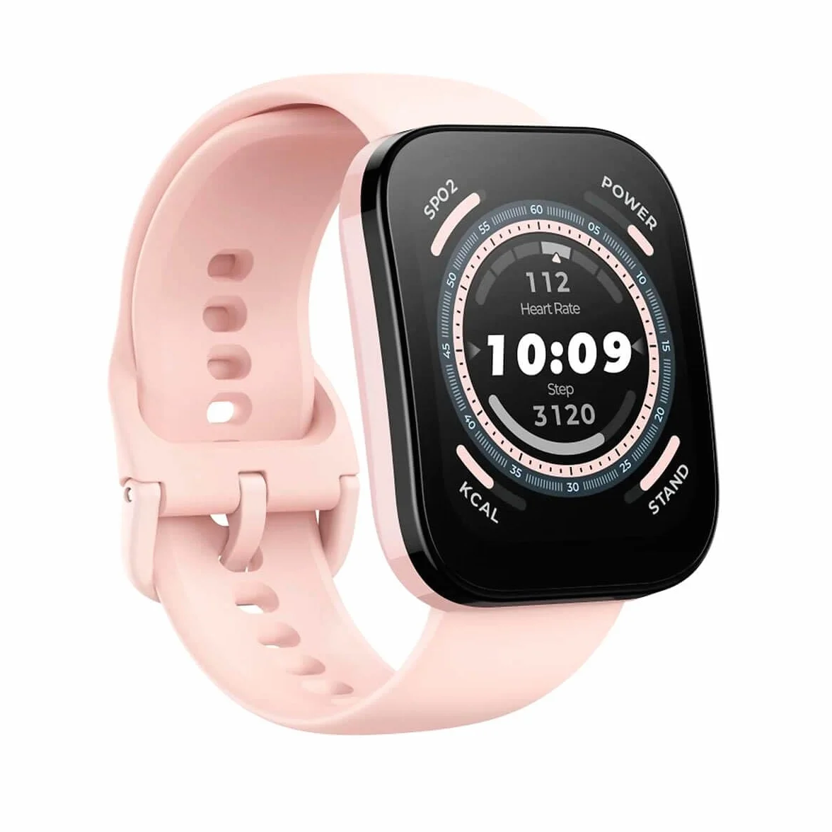 Amazfit Bip 5 46mm smartwatch z tętnem i 120 trybami sportowymi, połączenia Bluetooth, GPS i 4 systemy pozycjonowania satelitarnego