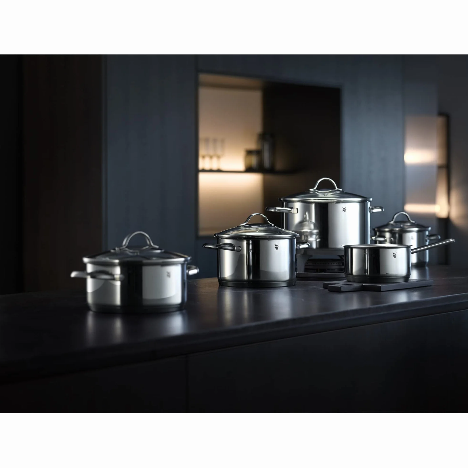 Wmf Provence Plus Zestaw Garnków, Stal Nierdzewna, Srebrny, 4 elementy