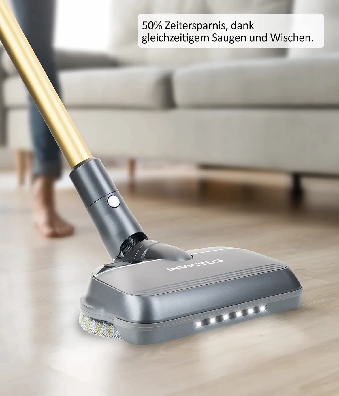 Genius A28347 INVICTUS X8 mop elektryczny z tworzywa sztucznego