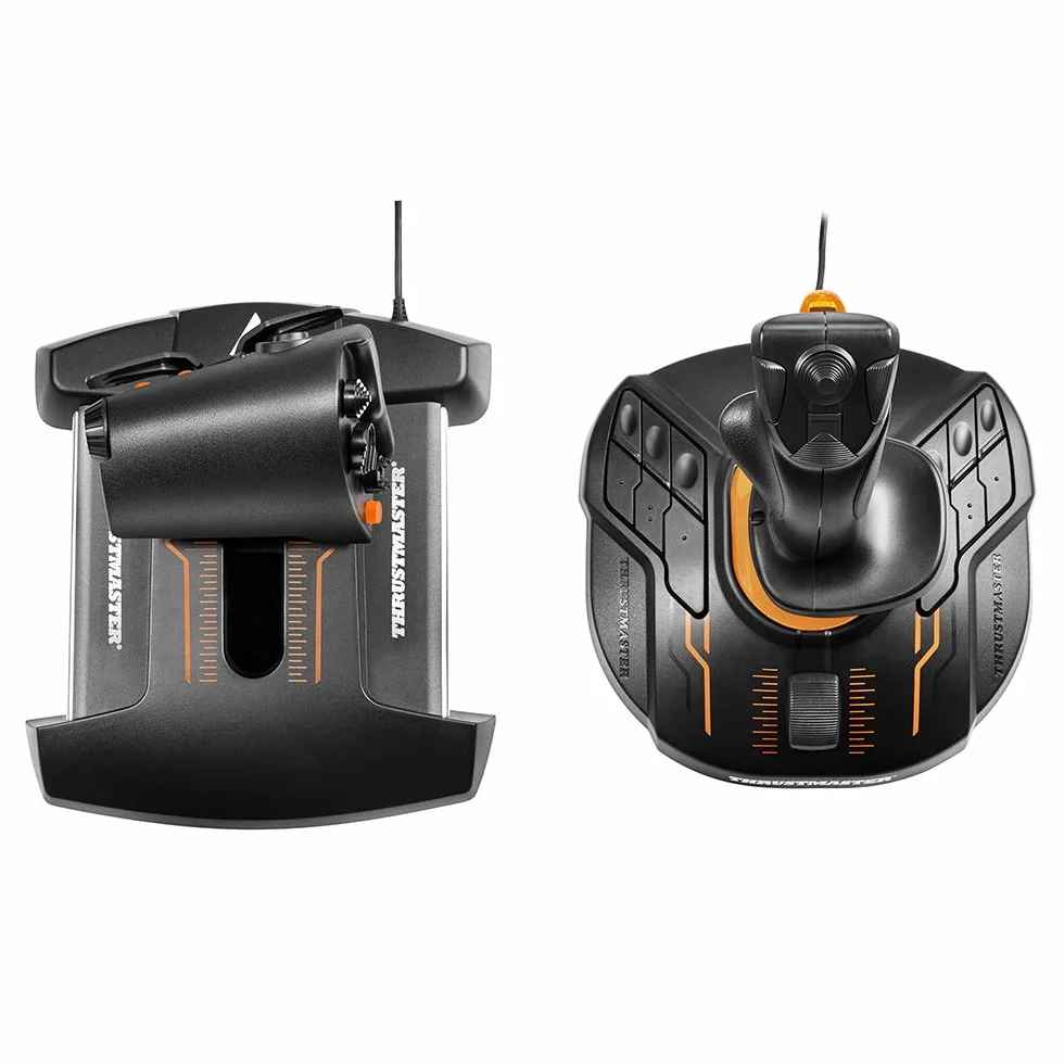 Thrustmaster T16000M FCS Hotas System sterowania lotem joystick przepustnica H.E.A.R.T HallEffect AccuRate PC