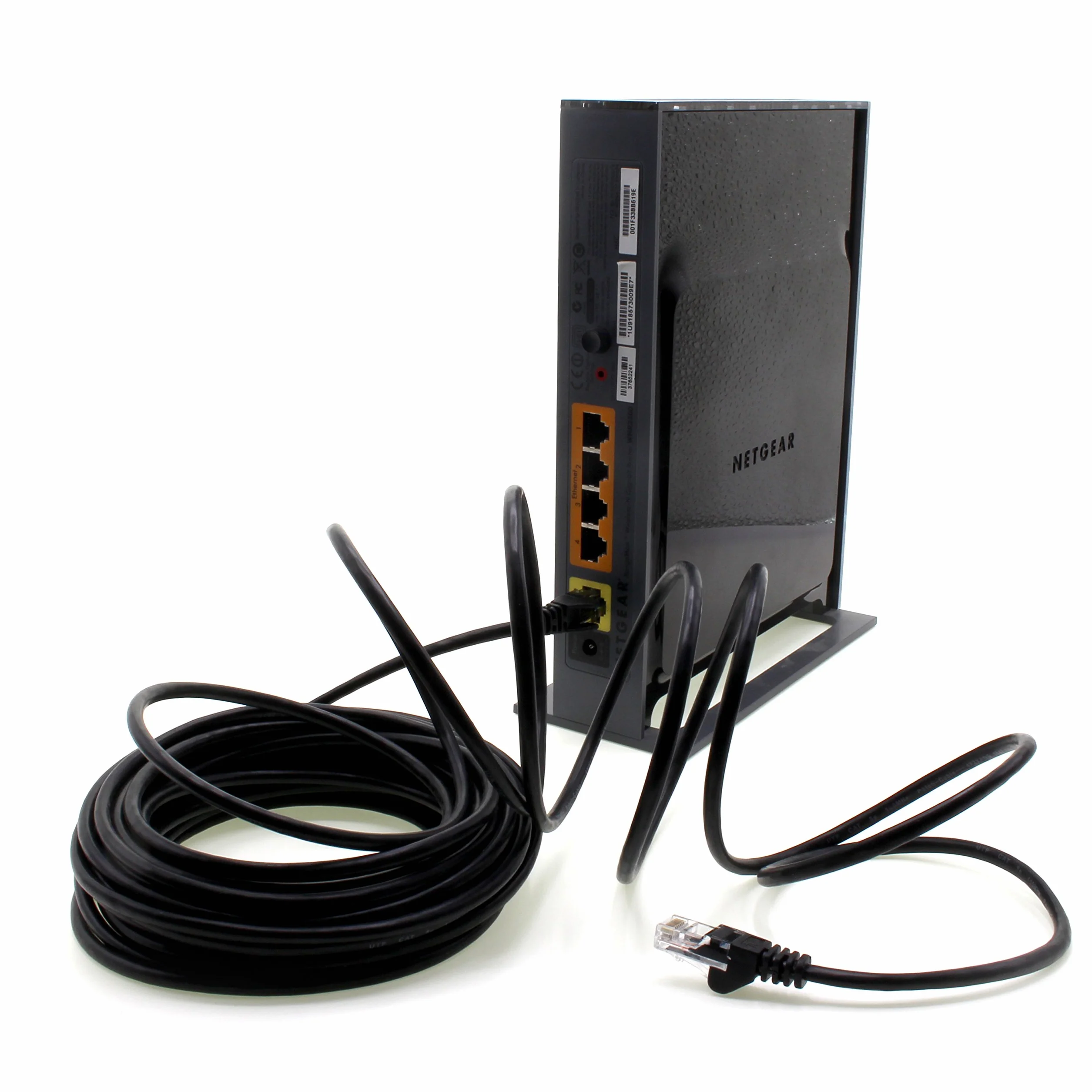 1aTTack CAT5 UTP kabel sieciowy Ethernet LAN z 2 x RJ45 20 m - czarny