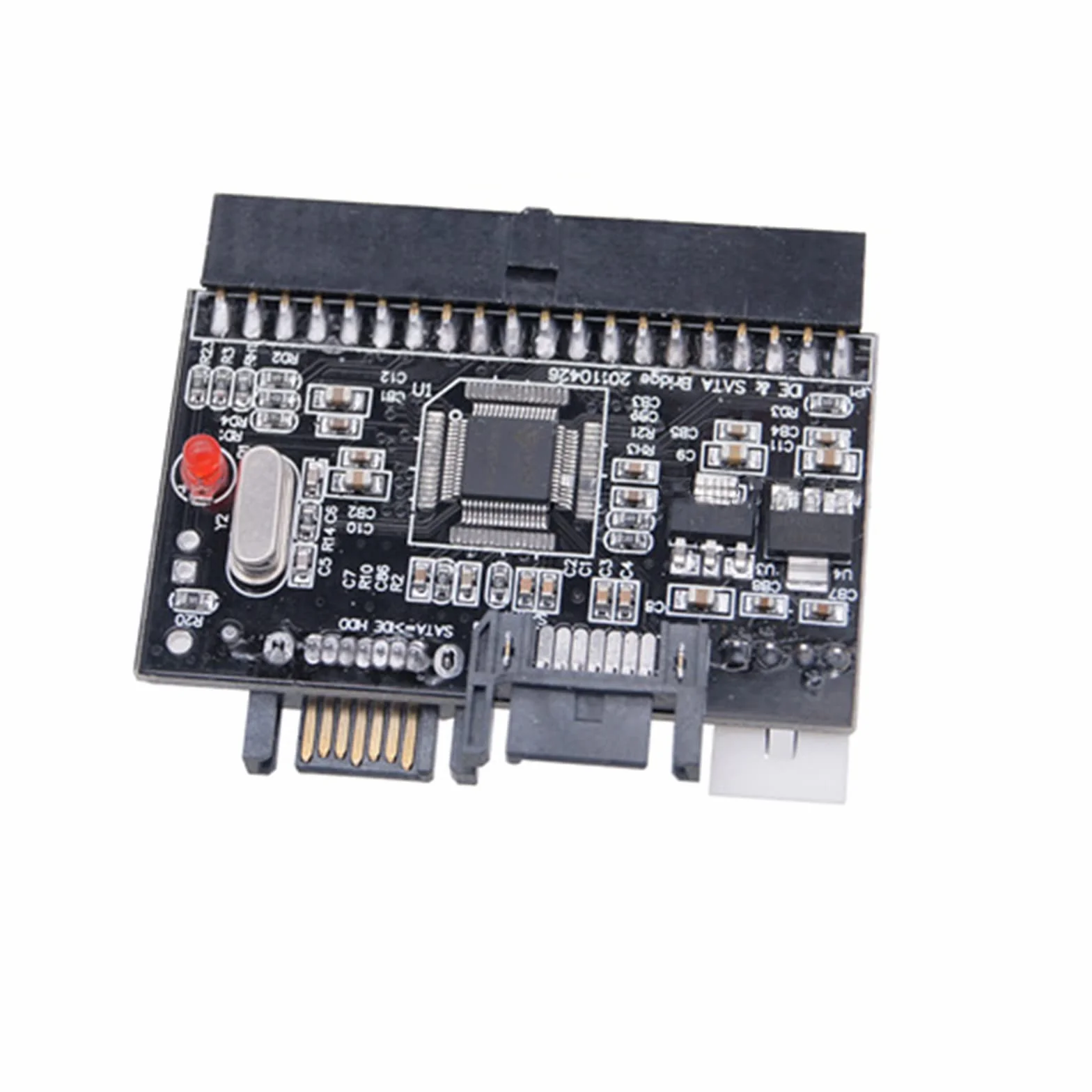 WANGCL Dwukierunkowy konwerter IDE na SATA Adapter SATA na IDE do dysku twardego HDD CD DVD