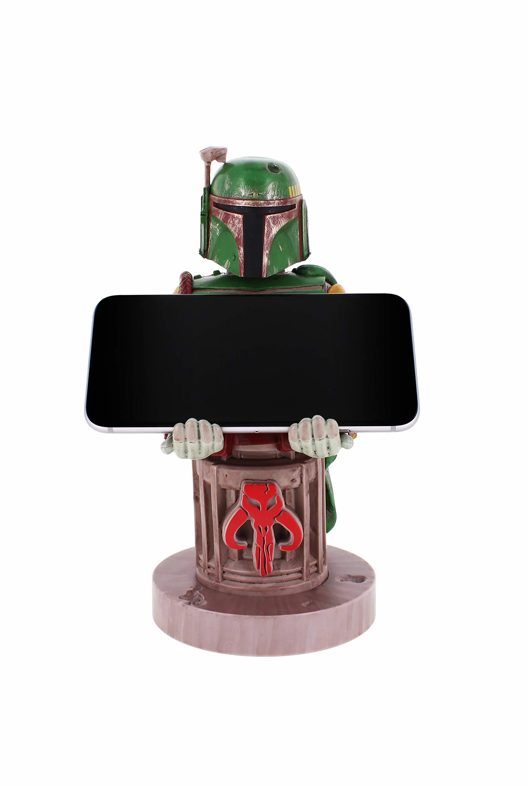 Cable Guys - Star Wars Boba Fett Gaming Accessories Holder & Phone Holder for Most Controller (Xbox Series X, PlayStation PS5, Nintendo Switch) & Phone (iPhone, Google Pixel, Samsung)