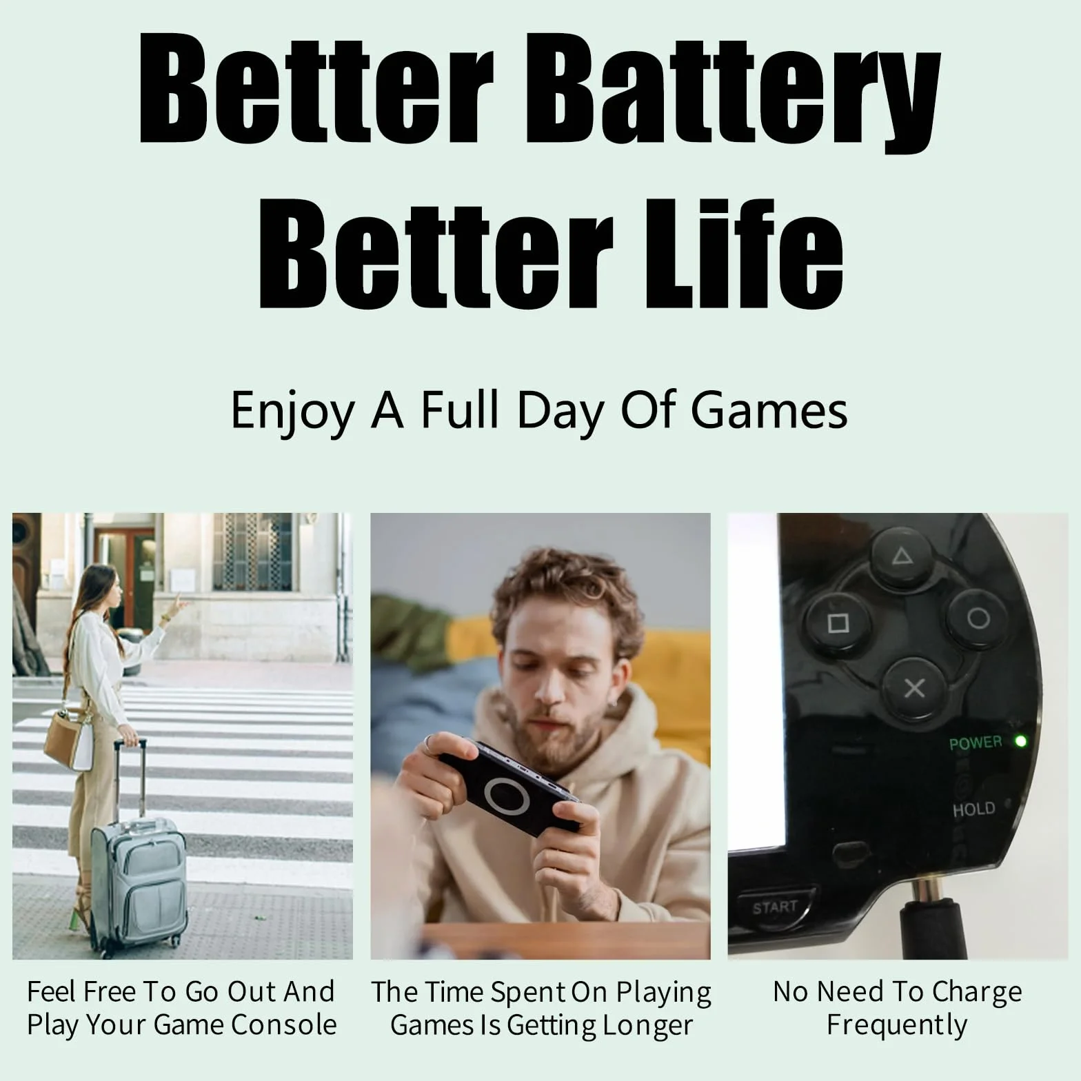 Akumulator 5200 mAh PSP-S110 do Sony PSP 3000 / PSP Slim 2000
