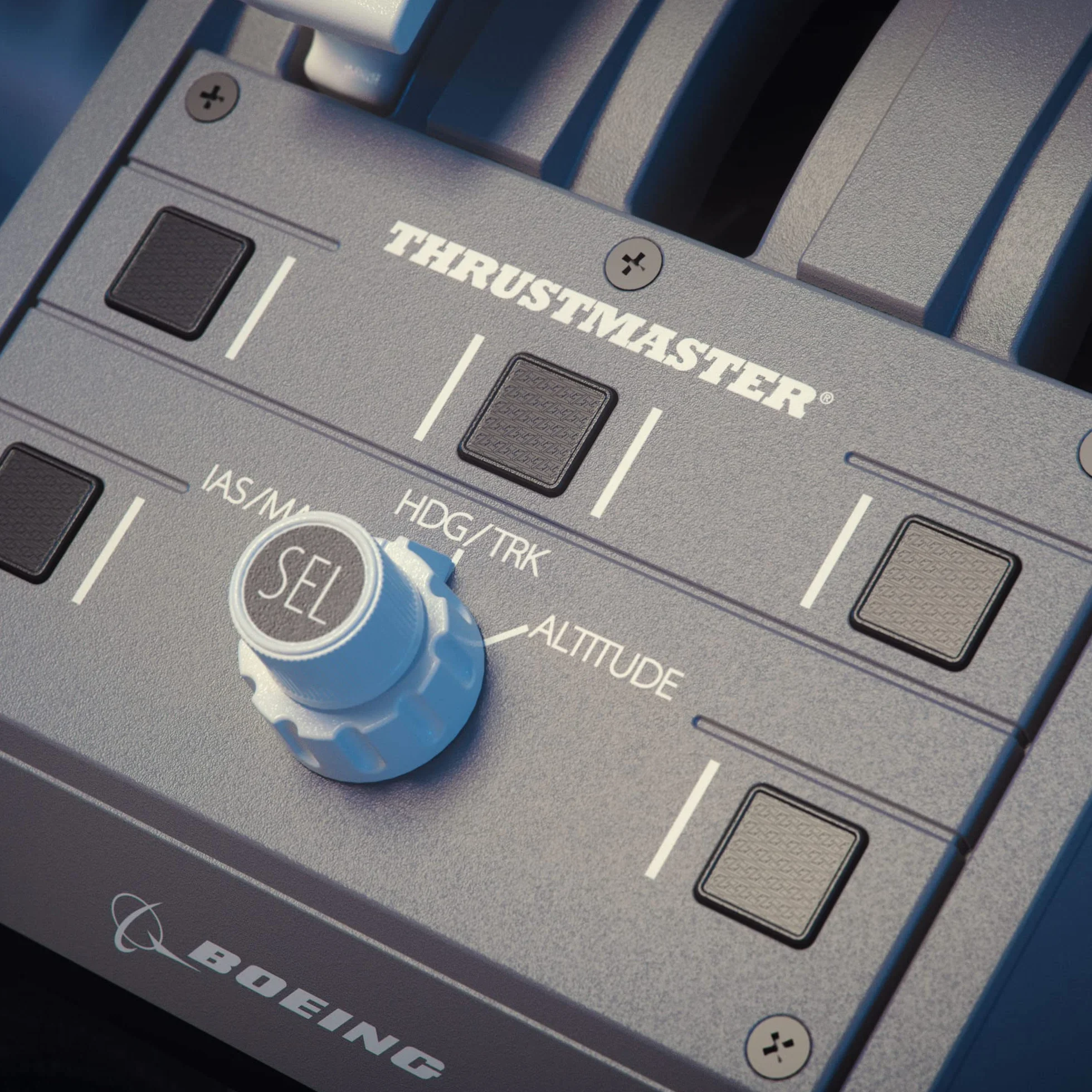 Thrustmaster TCA Quadrant Boeing Edition Replika Panelu Przepustnicy Klapy Hamulec Aerodynamiczny Xbox PC