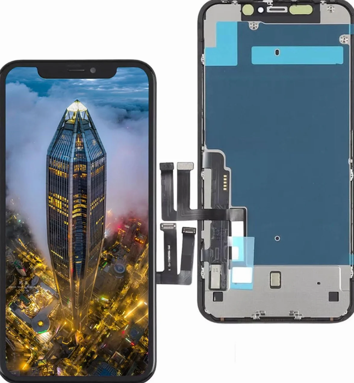 (Incell/IC Transplant) Zespół wyświetlacza LCD dla iPhone 11 A2221, A2111, A2223 zestaw do wymiany ekranu