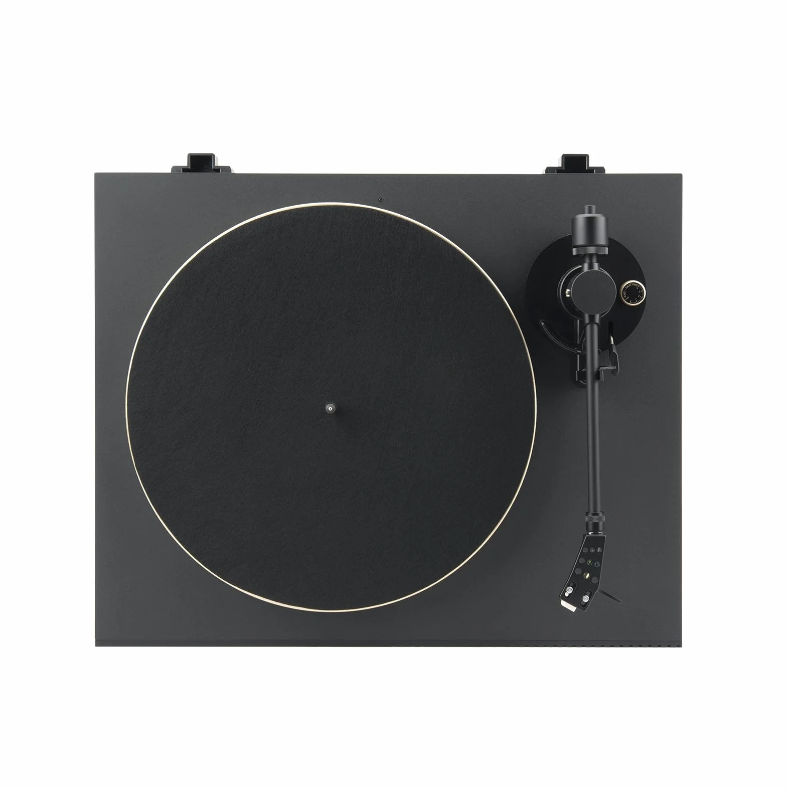 JBL Spinner BT, Gramofon Bluetooth z AptX-HD, Odłączana Głowica, Aluminiowy Talerz Obrotowy i Napęd Pasowy, Wkładka Magnetyczna, Kolor Czarny i Złoty