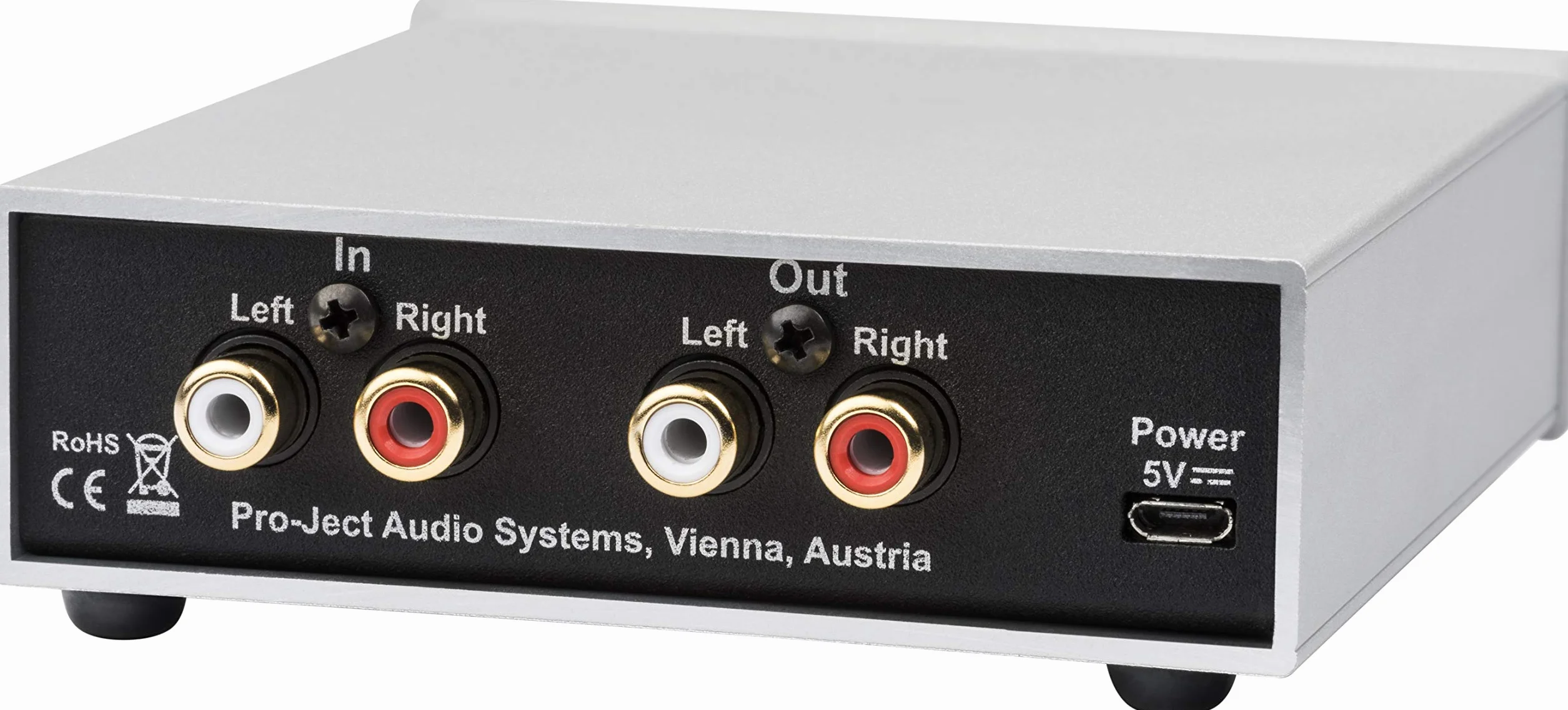 Project Head Box S2 Silver Amplificatore Per Cuffia Con Volume Regolabile