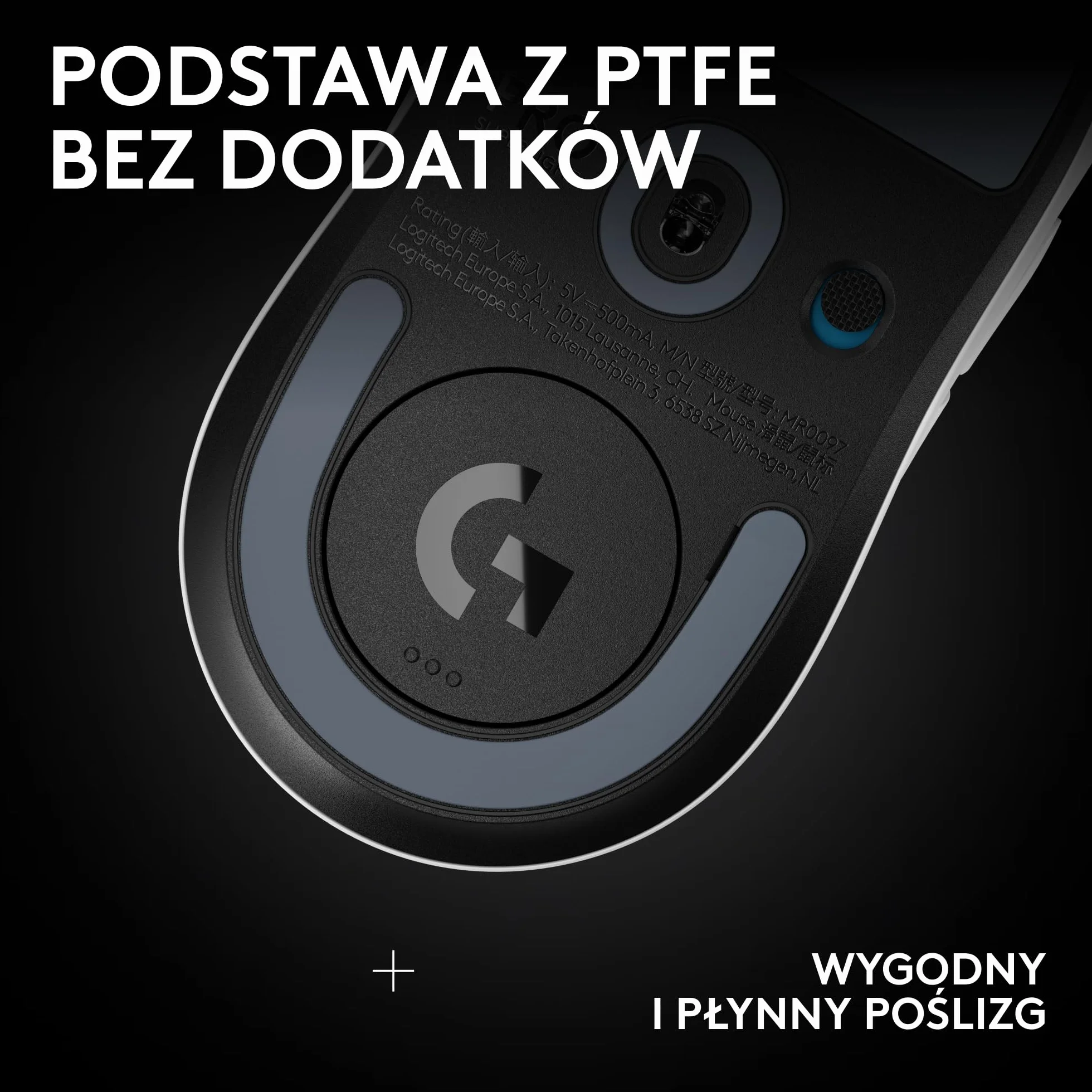 Logitech G PRO X SUPERLIGHT 2 SE Bezprzewodowa mysz do gier, 60g, 5 programowalnymi przyciskami, czujnikiem 44 tys. DPI, 888+ IPS, częstotliwością raportowania 1 kHz, ładowanie USB-C, PC/Mac- Biały