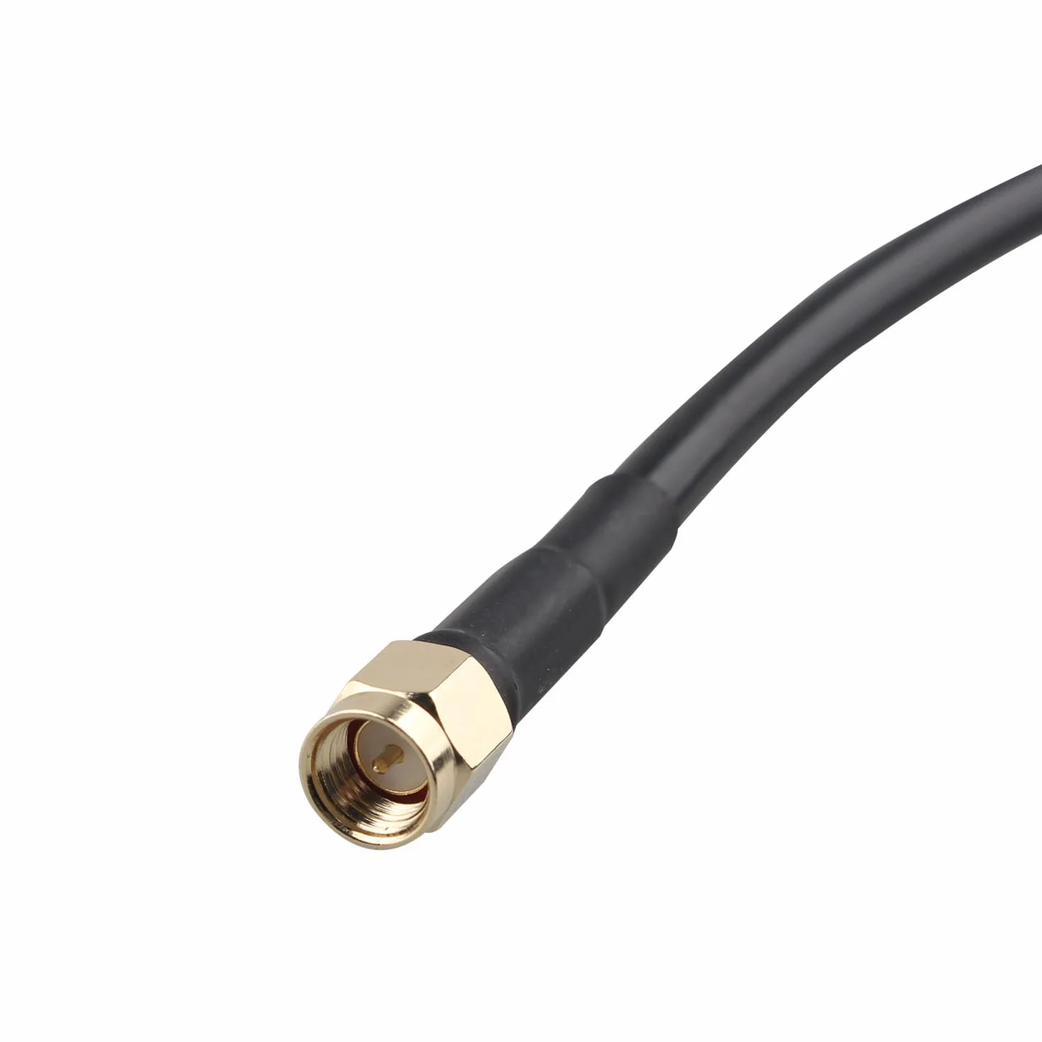 Przedłużacz anteny SMA wtyk męski na żeński kabel koncentryczny RG58 kabel połączeniowy 1 m kompatybilny z radiem amatorskim Kenwood BaoFeng Wouxun Icom Yaesu Vertex Standard Horizon Marine