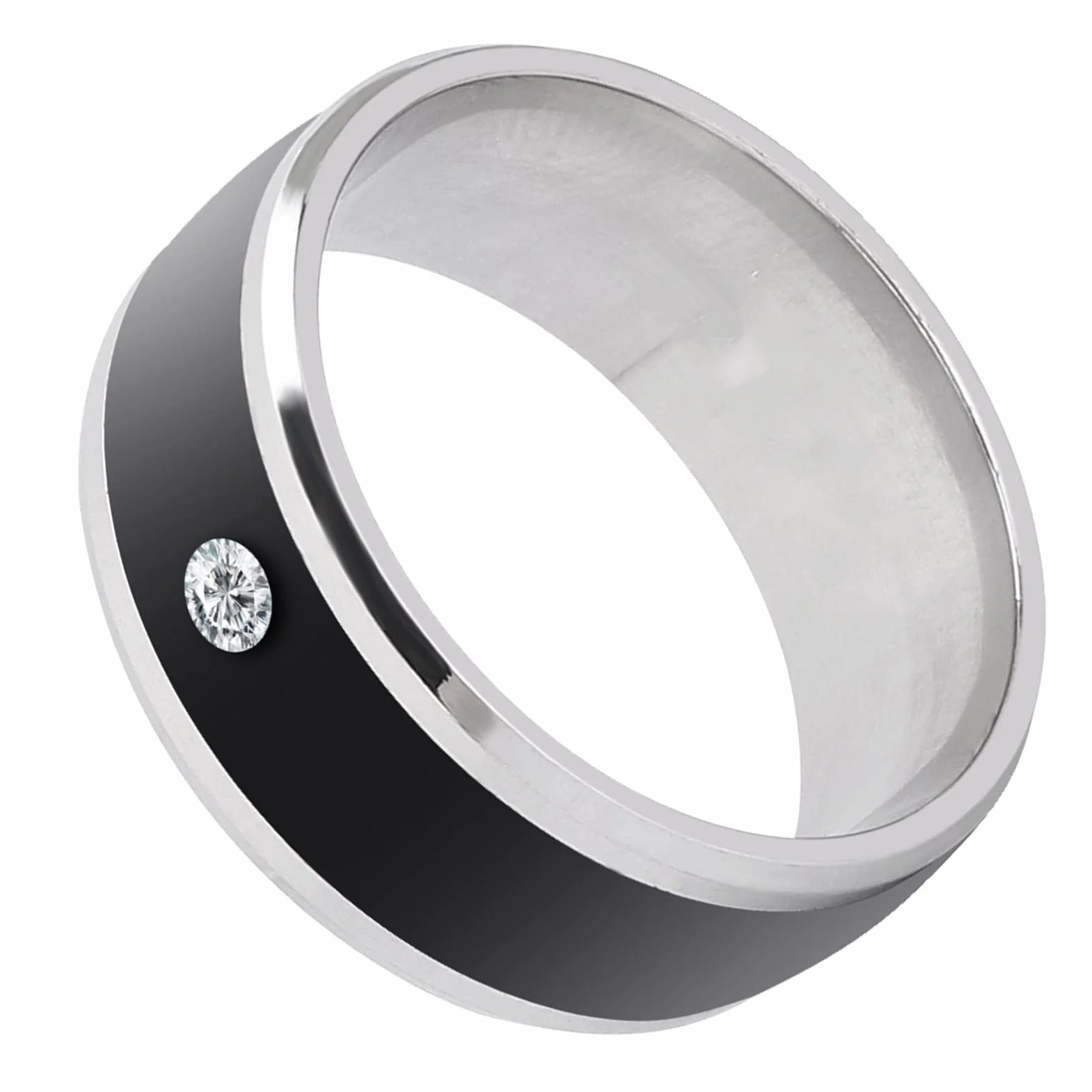Uniwersalne Inteligentne Pierścienie NFC do Telefonów Komórkowych, Wielofunkcyjne Urządzenie do Noszenia Smart Ring Magic, Wodoodporne Urządzenie do Noszenia NFC Ring Smart Magic