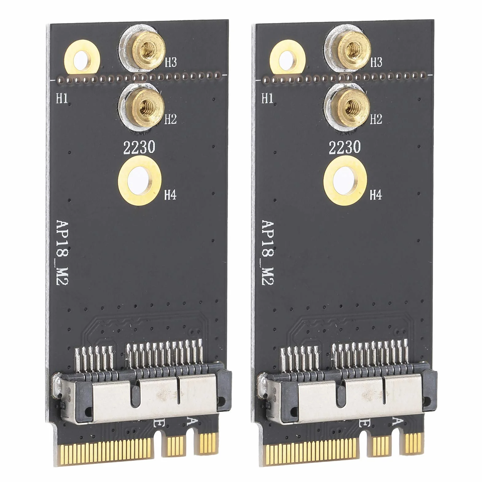 Acouto 2 szt. Adapter do Karty Interfejsu OS X do NGFF BCM94360CS2 BCM943602CS OS X M 2 1 BCM943602 Adapter NGFFAdapter NGFF Karta Adaptera Interfejsu