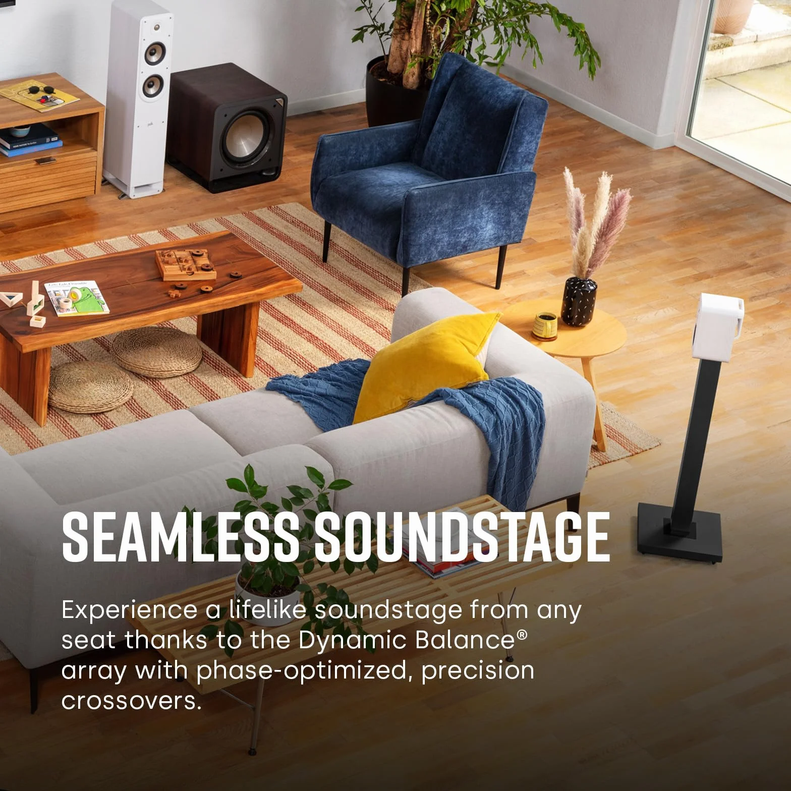POLK AUDIO Signature Elite ES10 głośniki surround, głośników stereo, głośników satelitarnych, HiFi, kompatybilne z Dolby Atmos i DTS: X (2 pary) - czarny