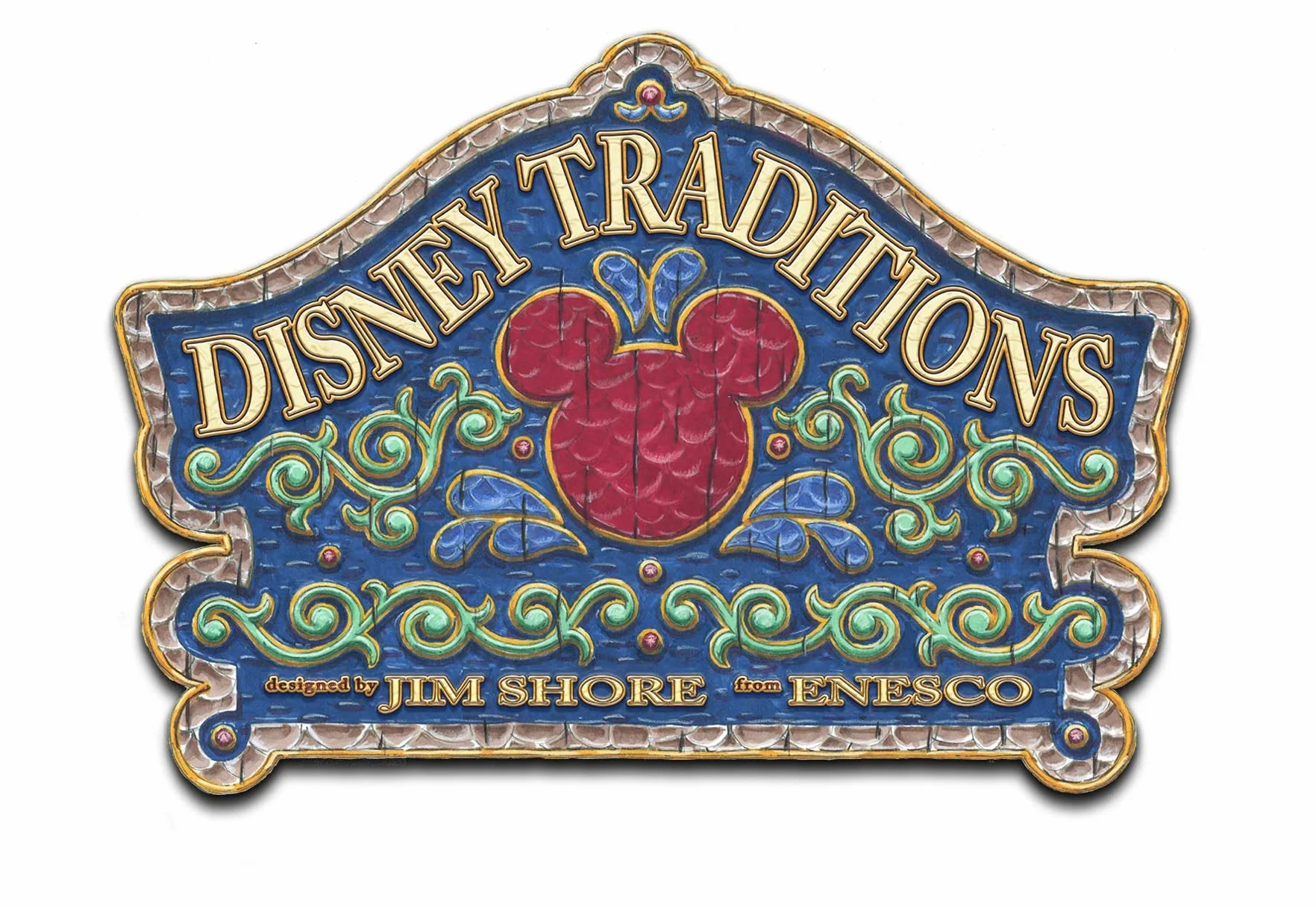 Disney Traditions Myszka Miki wisząca figurka ozdobna, 6 x 5,5 x 10 cm