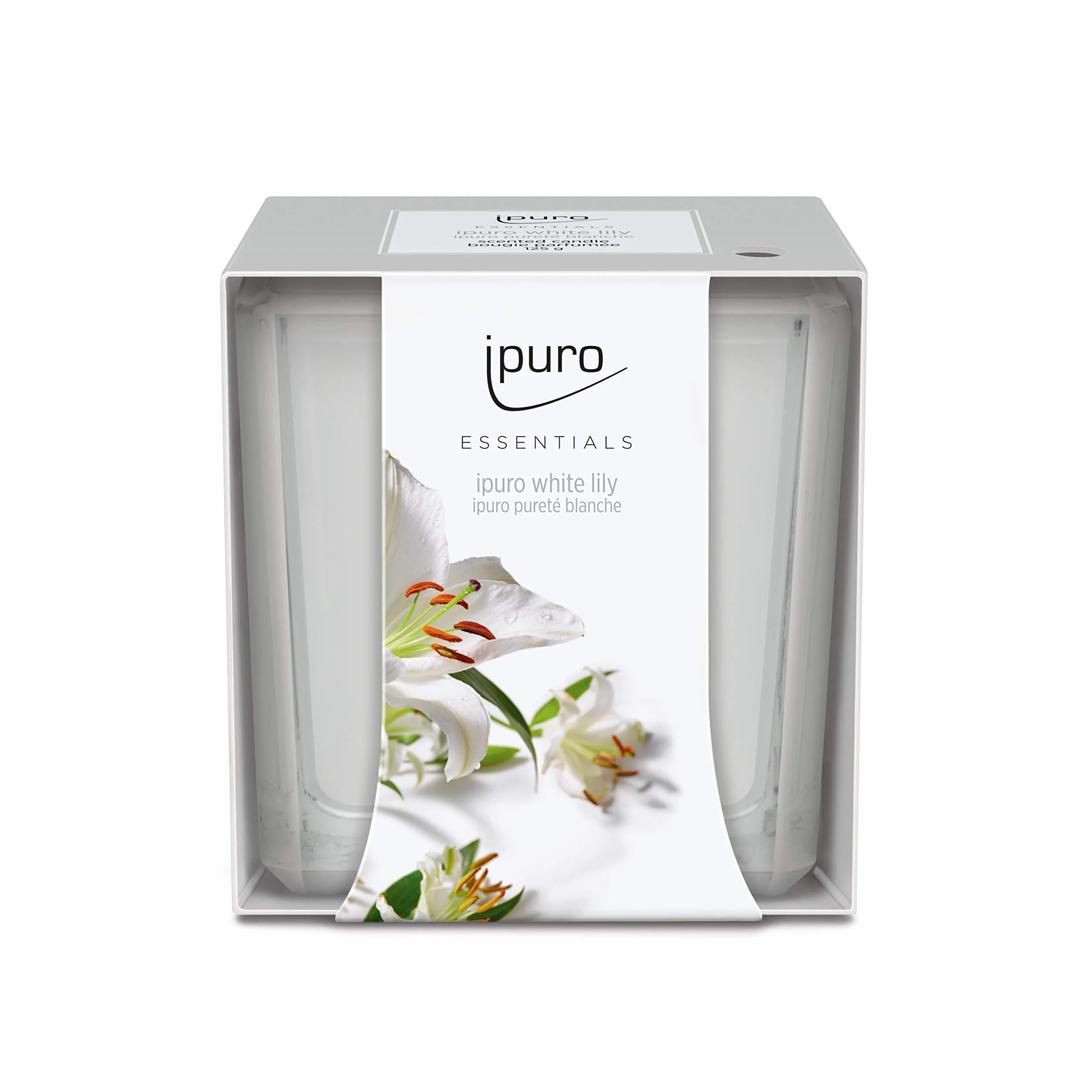 Ipuro Dekoracyjna świeca zapachowa white lily 125 g