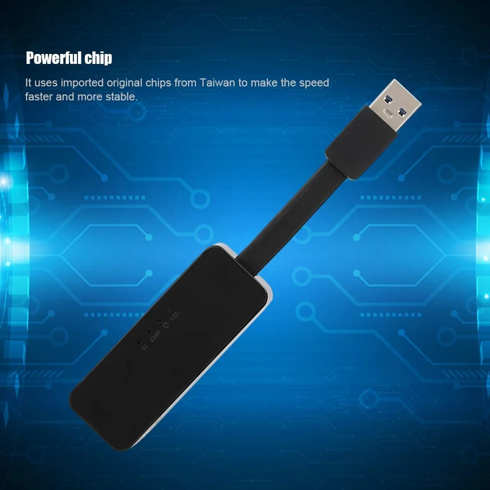 Tosuny dla Realtek RTL8153 Gigabitowa karta sieciowa USB3.0 do RJ45 Gigabit Ethernet Adapter 10/100/1000 Mbps