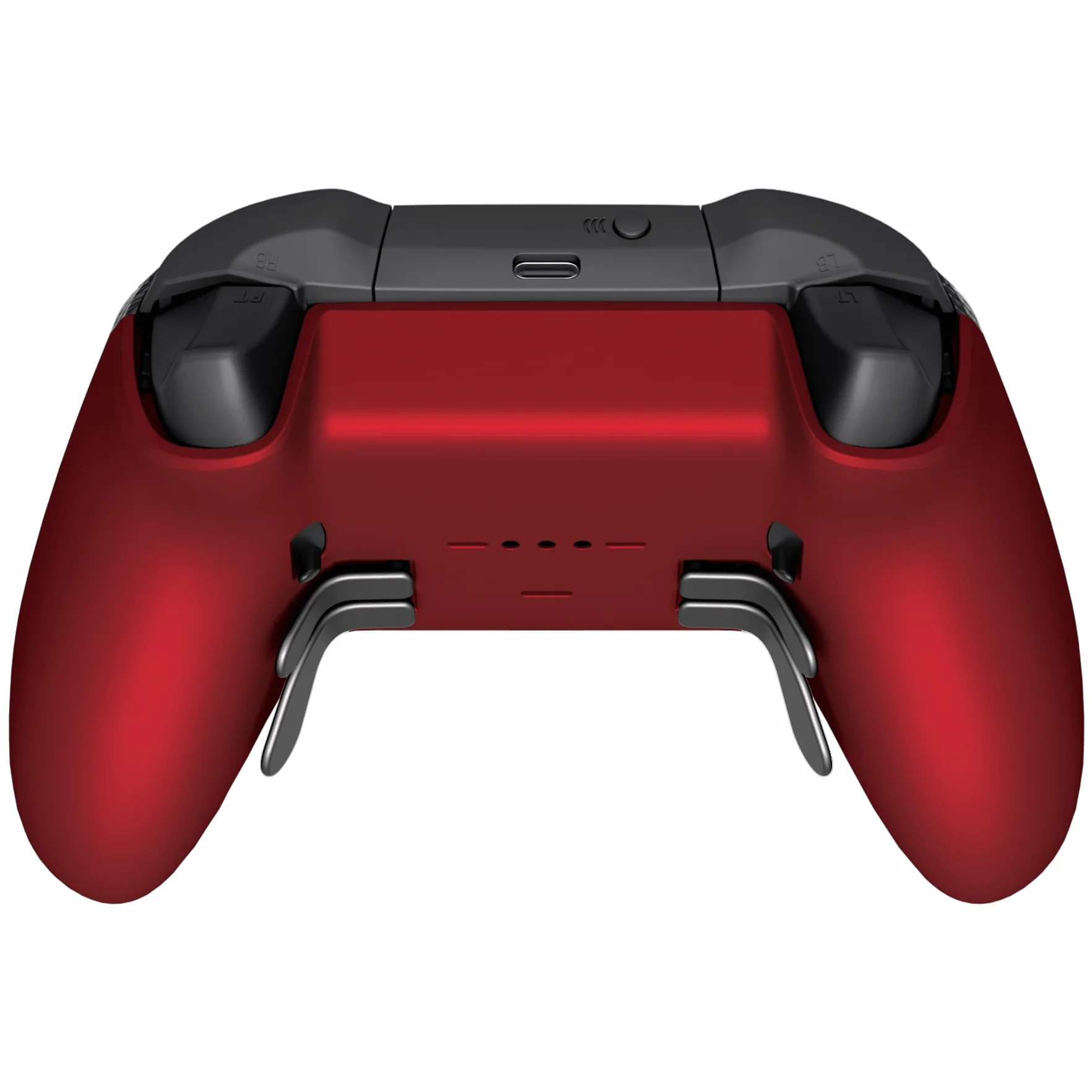 eXtremeRate Zapasowa dolna obudowa do kontrolera Xbox Elite Series 2, szkarłatna czerwona tylna obudowa do Xbox Elite Series 2 Core Model 1797