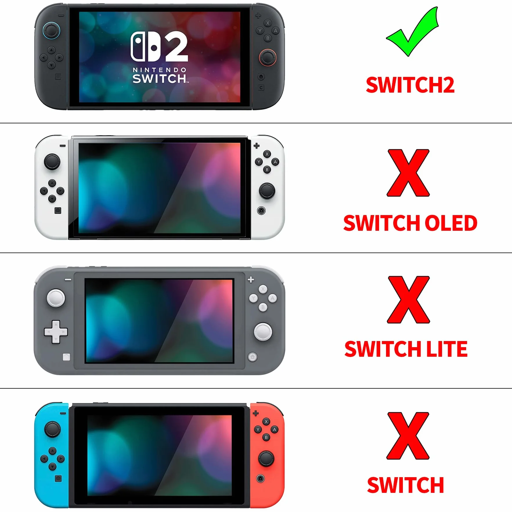 PlayVital Ochronne Etui do Switch 2 z Uchwytami Joycon & 2 Nakładkami Joysticki,Dockable Pokrowiec na Konsolę do Switch 2 Akcesoria Beyond-Grip,Niebieski & Pomarańczowy