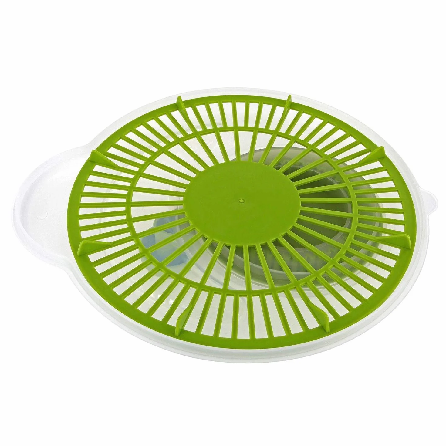 Westmark Wirówka do sałaty, Pojemność: 5 litrów, ø 26 cm, Tworzywo sztuczne, BPA-free, Fortuna, Kolor: Przezroczysty/Zielony, 243222E1