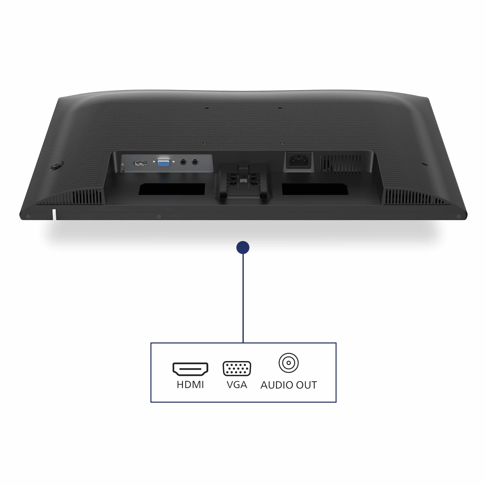 Philips 24E1N1100A 24" Full HD Wbudowany monitor - Głośniki (1920 x 1080, 100 Hz, VGA, HDMI 1.4) Czarny