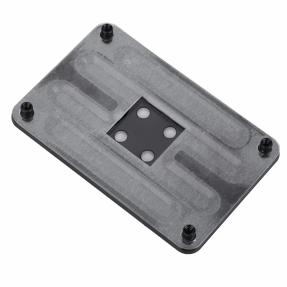 DeWin Płyta tylna AM4, płyta tylna AM4 CPU Heatsink Stojak Backplane Backplate Arkusz Trwała Żelazna Płyta dla AM4