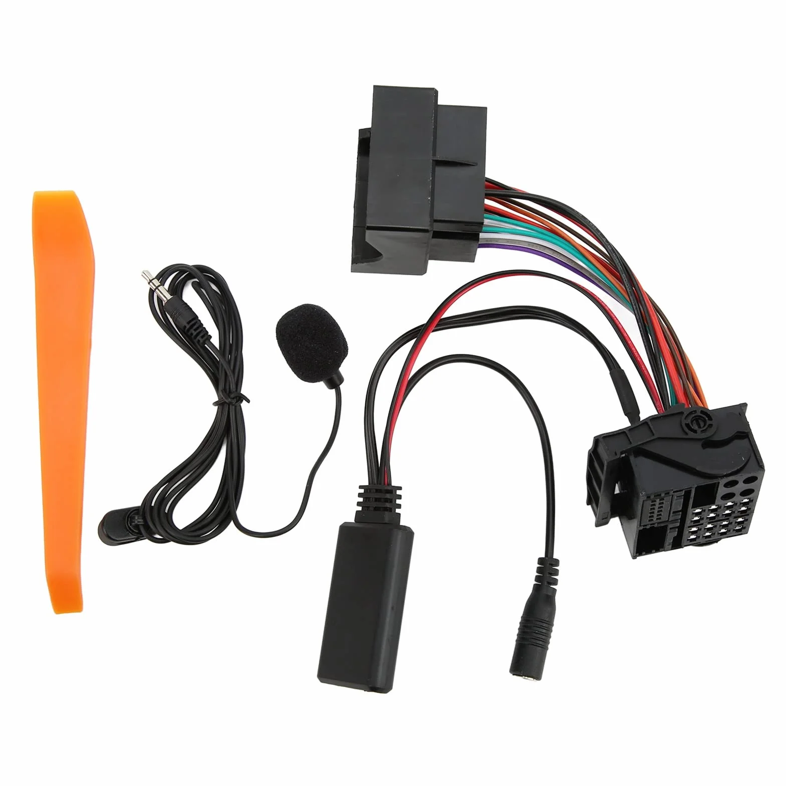 Akozon Bluetooth 5.0 Adapter z 12-pinowym zamiennikiem do Cd30 Mp3 Cdc40 Cd70 i Dvd90