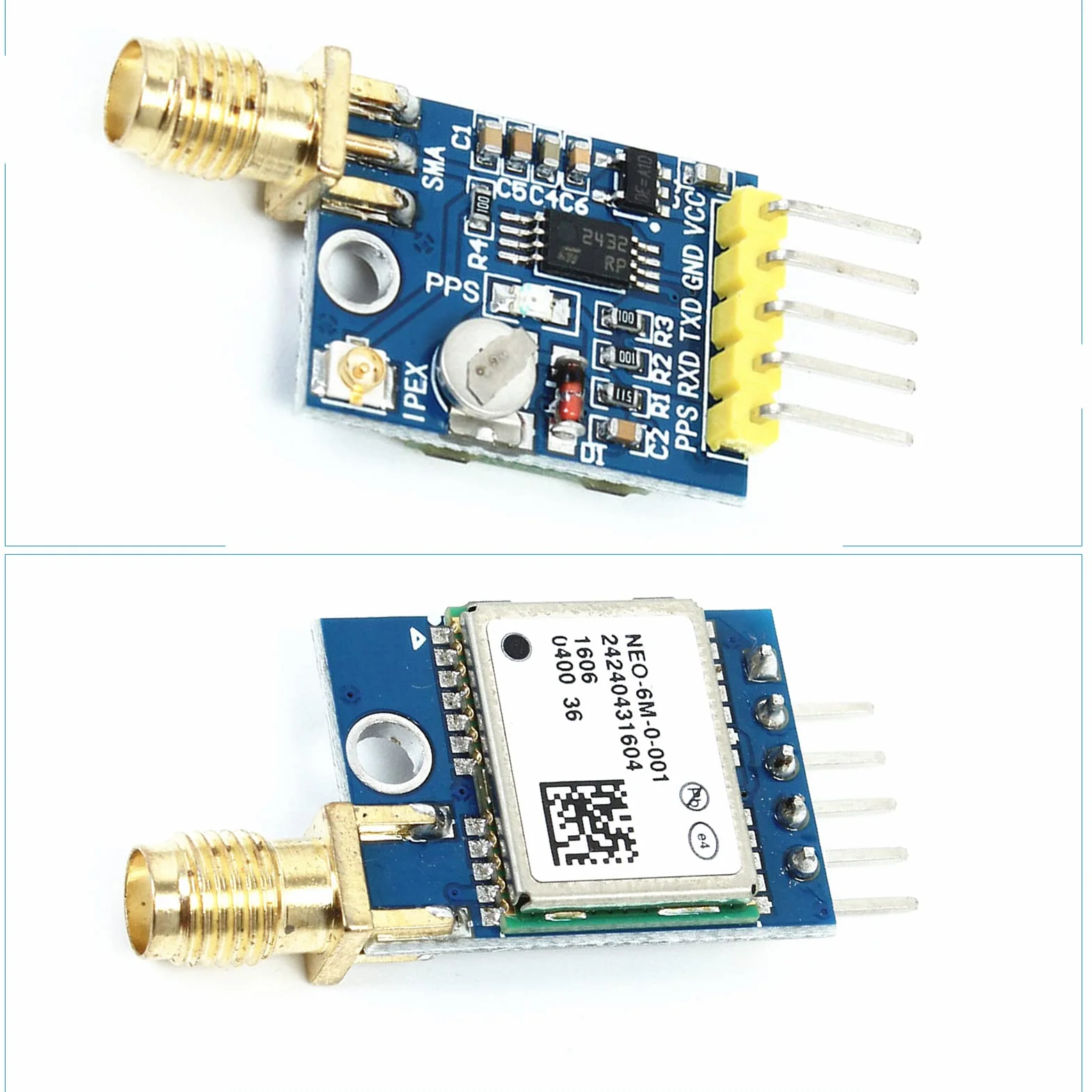 Mini NEO-6M Moduł Satelitarny GPS Układ Pozycjonujący GPS Niska Moc Satelitarna Płytka PCB do Mikrokontrolerów Wsparcie GPS satelitów BeiDou satelitów GLONAS