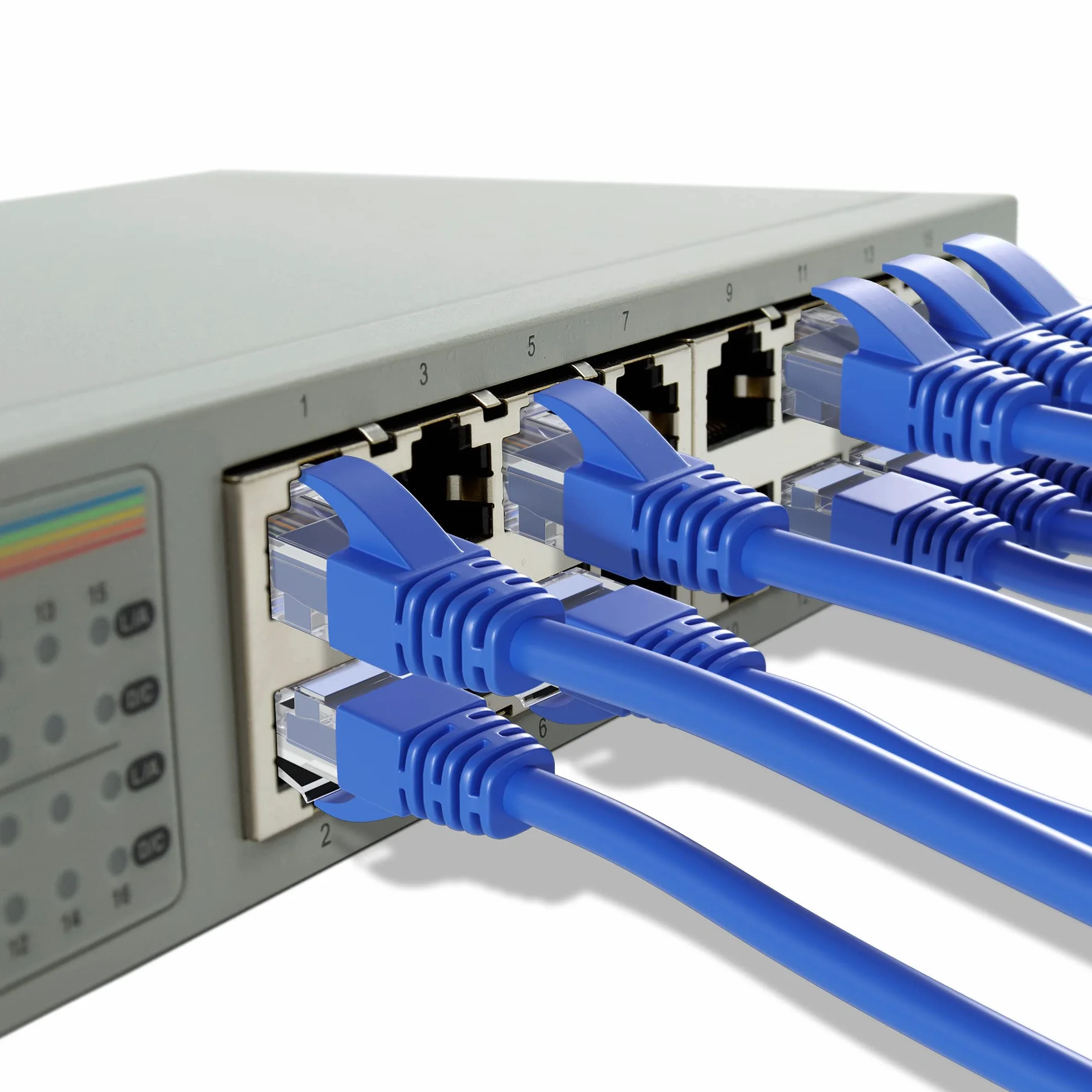 Mr Tronic Cat6 złącza RJ45 | 100 złącze Rj45 – łatwa do zaciskania wtyczka modułowa do kabla internetowego, kabel szerokopasmowy | 8P8C Rj45 wtyczka Ethernet (100 sztuk, CAT6 UTP)