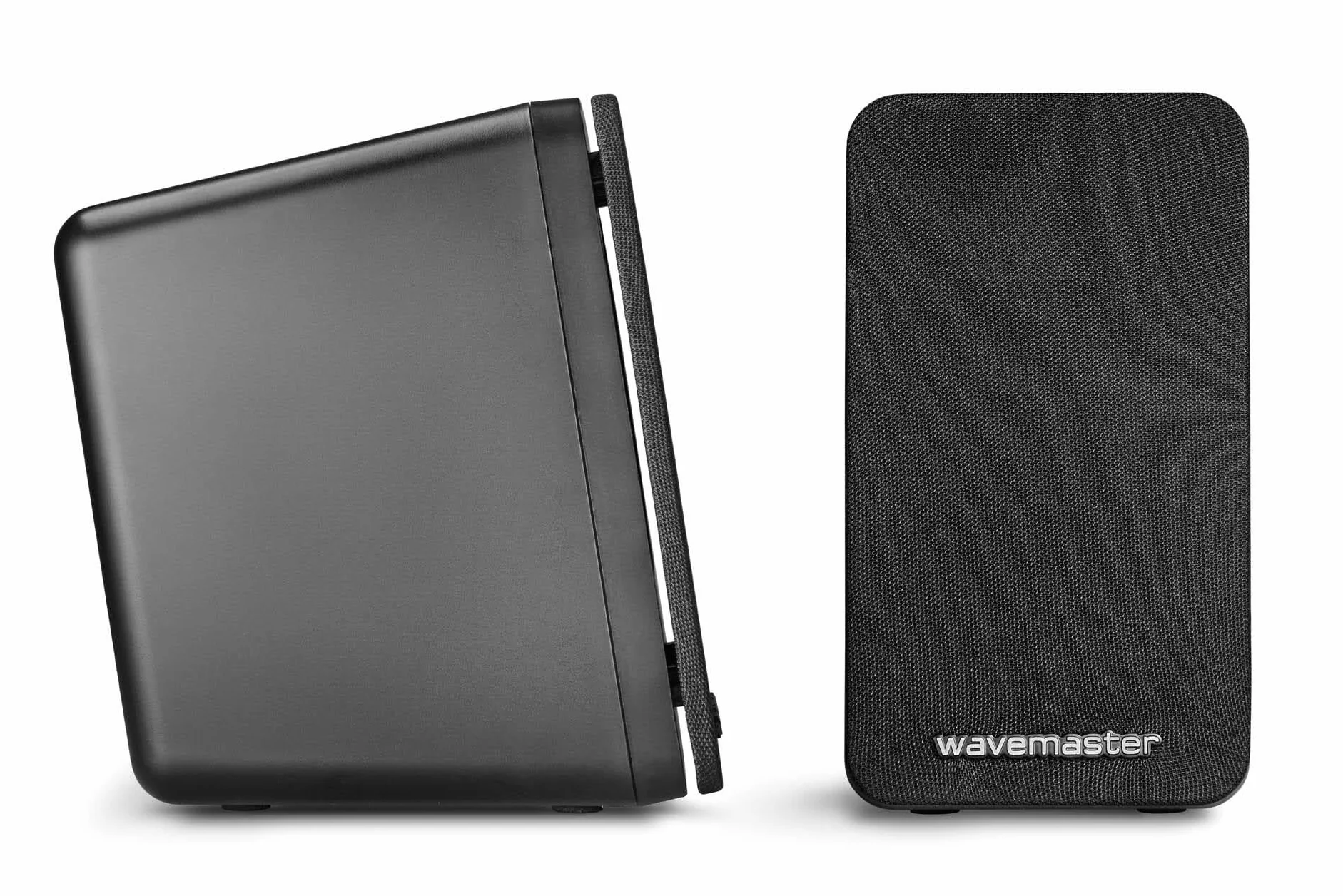 wavemaster MX3+ 2.1 system głośników (50 W) aktywne głośniki do telewizora/tabletu/smartfona/komputera, czarny (66503)