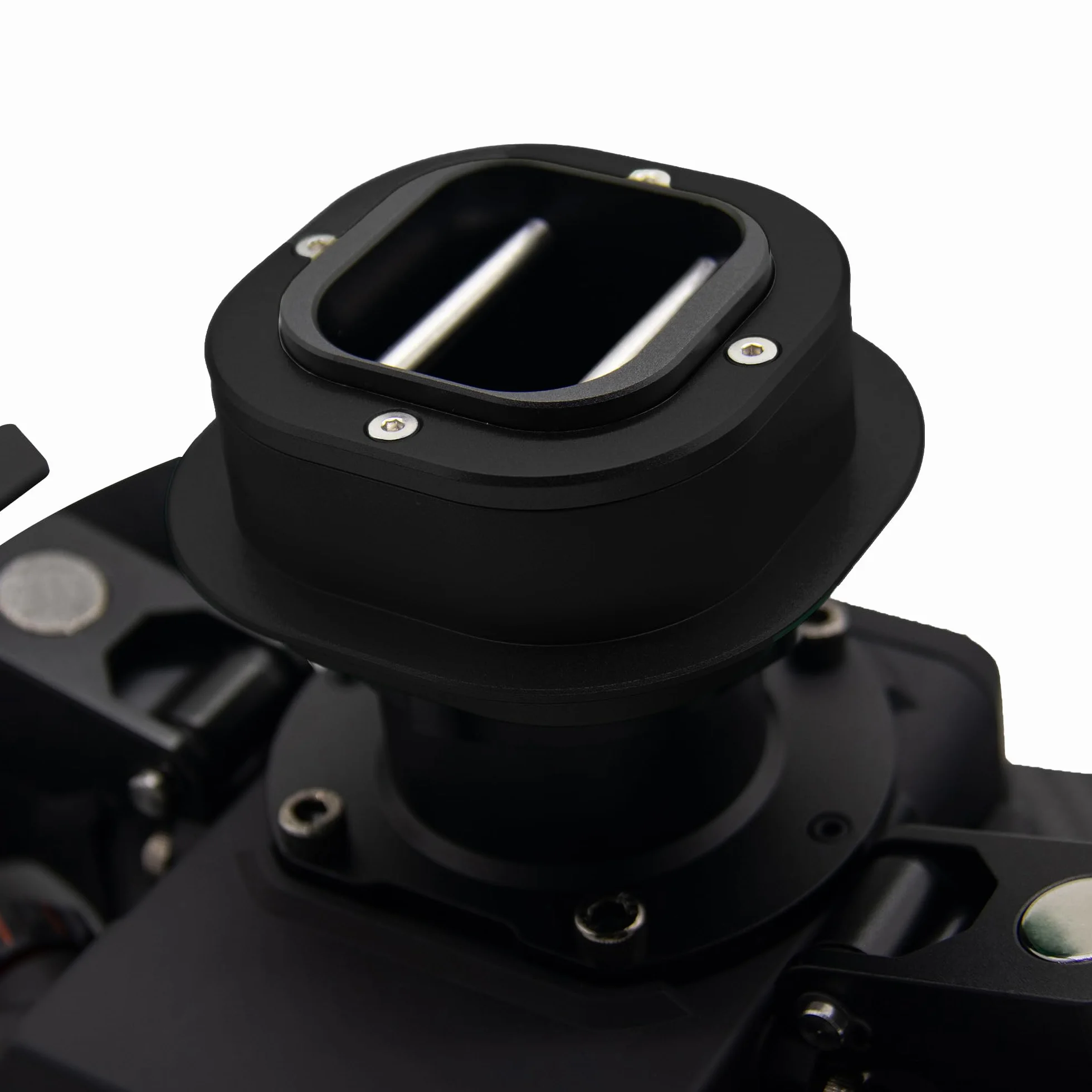 QR2 Racing Wheel-Side dostosowane do Fanatec Racing Wheel QR2 Pro Quick Release, stabilna konstrukcja, obróbka CNC i anodowana czerń